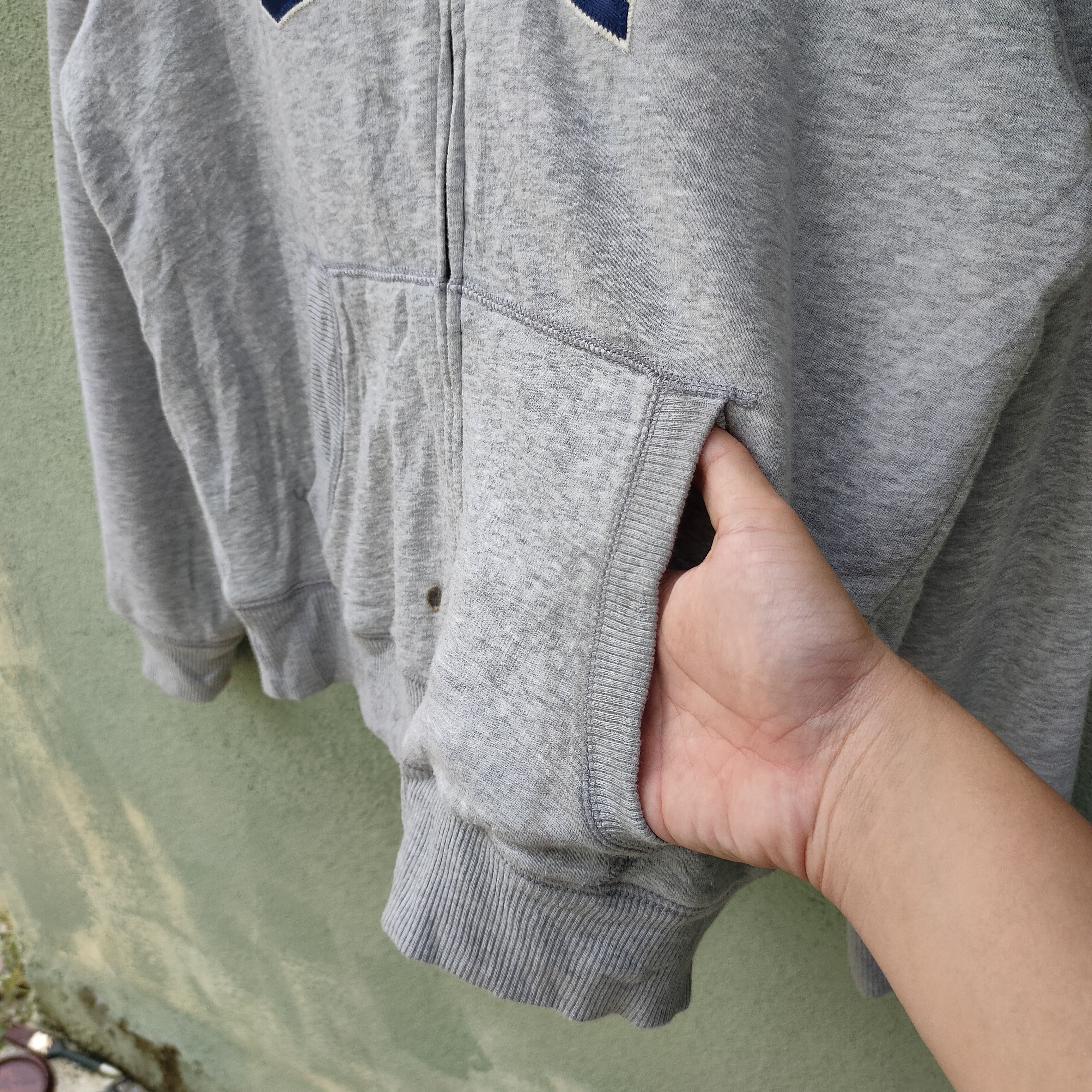 Gap Vintage Gap Sherpa Fleece Inside Zipper Hoodie Sweatshirt Size US L / EU 52-54 / 3 - 5 Thumbnail