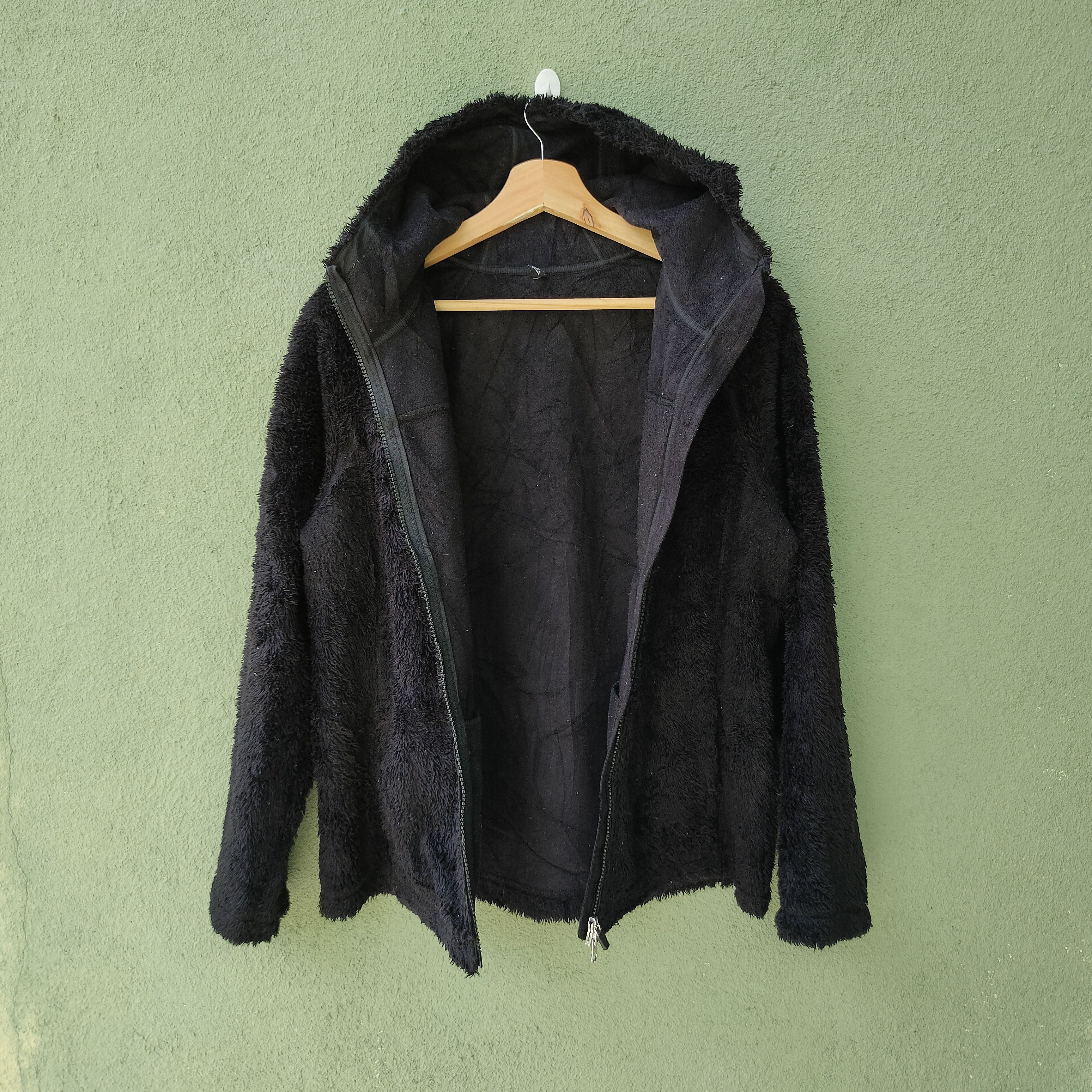 Japanese Brand Vintage Uniqlo Sherpa Fleece Zipper Hoodie Sweater Jacket Size US M / EU 48-50 / 2 - 8 Thumbnail