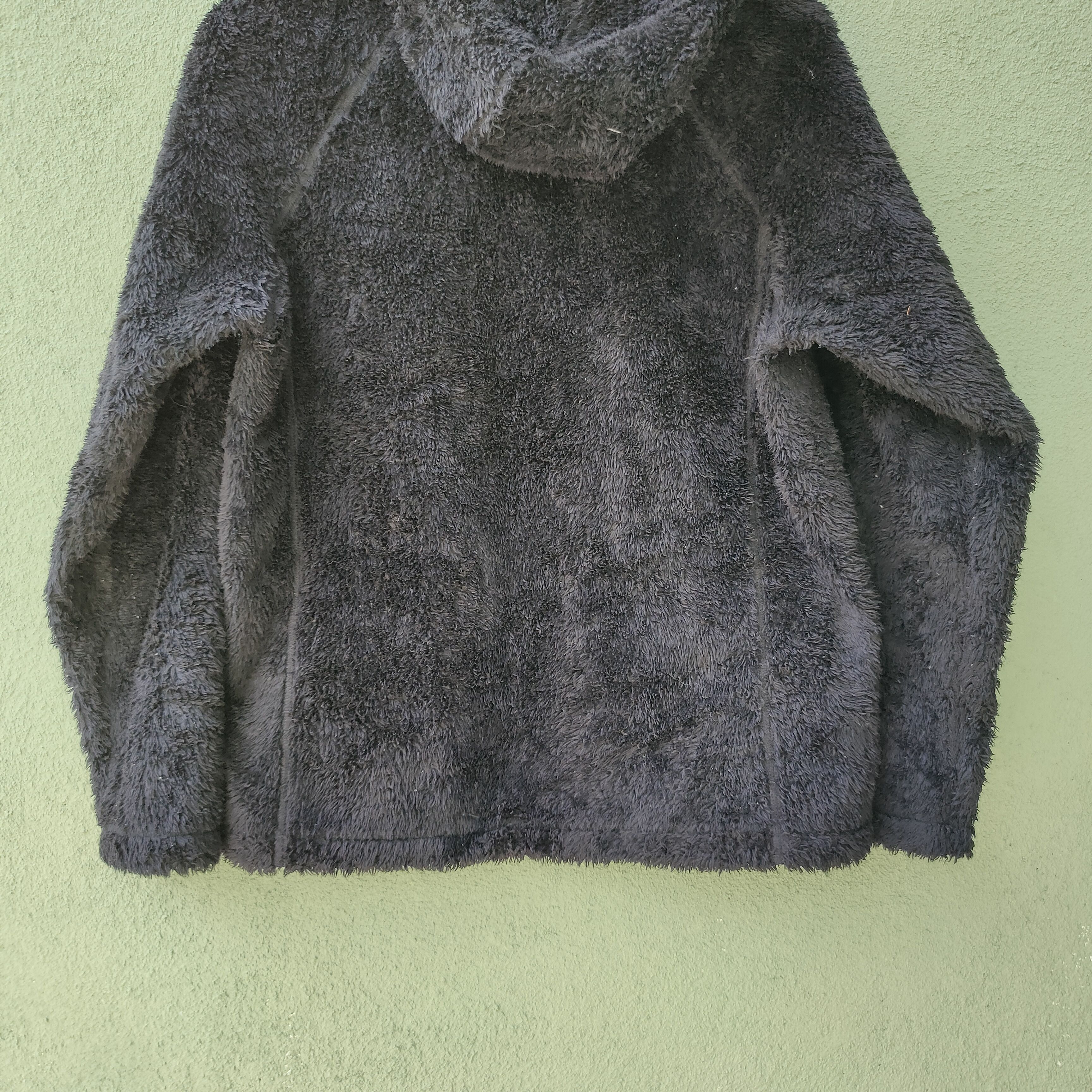 Japanese Brand Vintage Uniqlo Sherpa Fleece Zipper Hoodie Sweater Jacket Size US M / EU 48-50 / 2 - 9 Thumbnail
