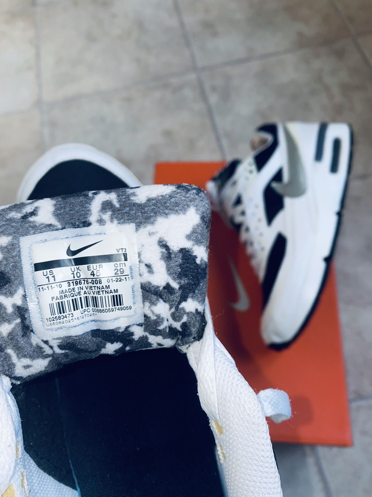 Nike × Skepta NikeLab Air Max Bw Classic 2012 Supreme Tn Fragment ACG Shox Size US 11 / EU 44 - 4 Thumbnail