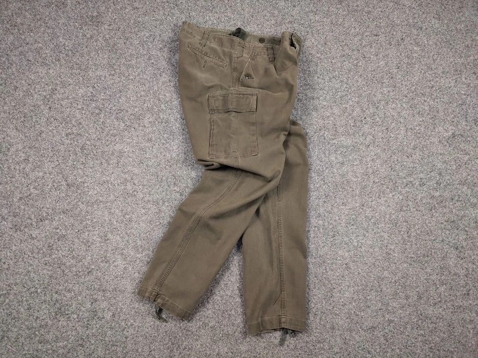 Japanese Brand 🔴 Vintage 80's German Army Military Cargo Trousers Pants Size US 34 / EU 50 - 7 Thumbnail