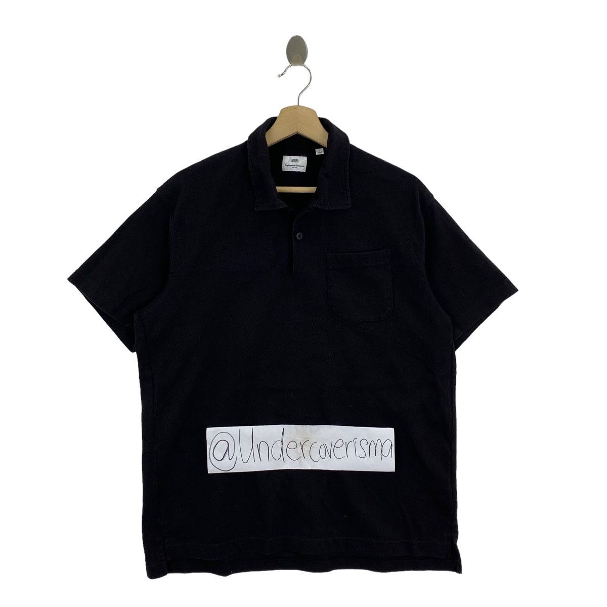 Engineered Garments × Uniqlo ENGINEERED GARMENTS UNIQLO Button Up Black Oversize Short Size US L / EU 52-54 / 3 - 1 Thumbnail