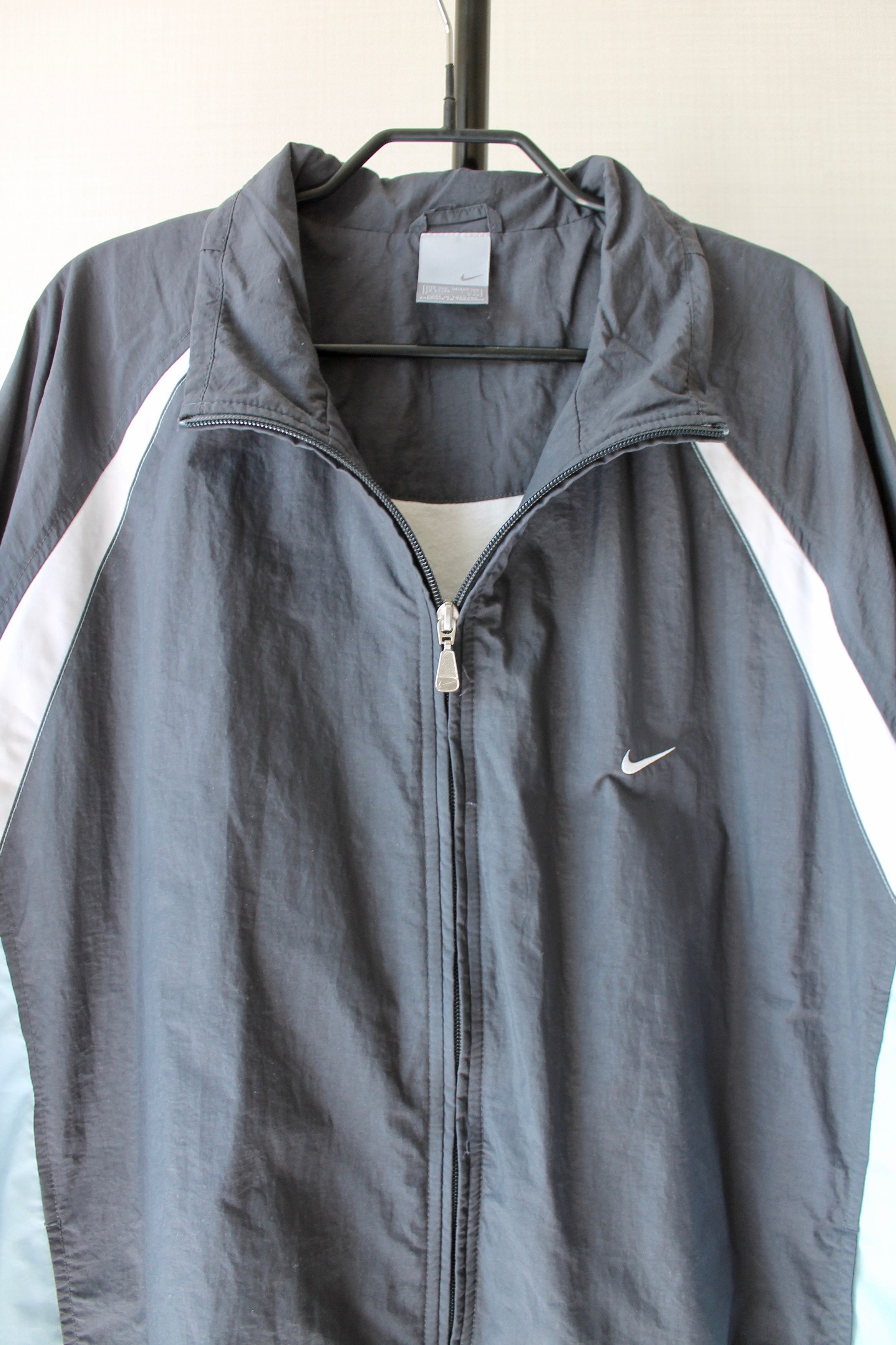 Nike × Vintage VINTAGE! Nike Nylon Full Zip XXL light Jacket Windbreaker Size US XXL / EU 58 / 5 - 2 Thumbnail