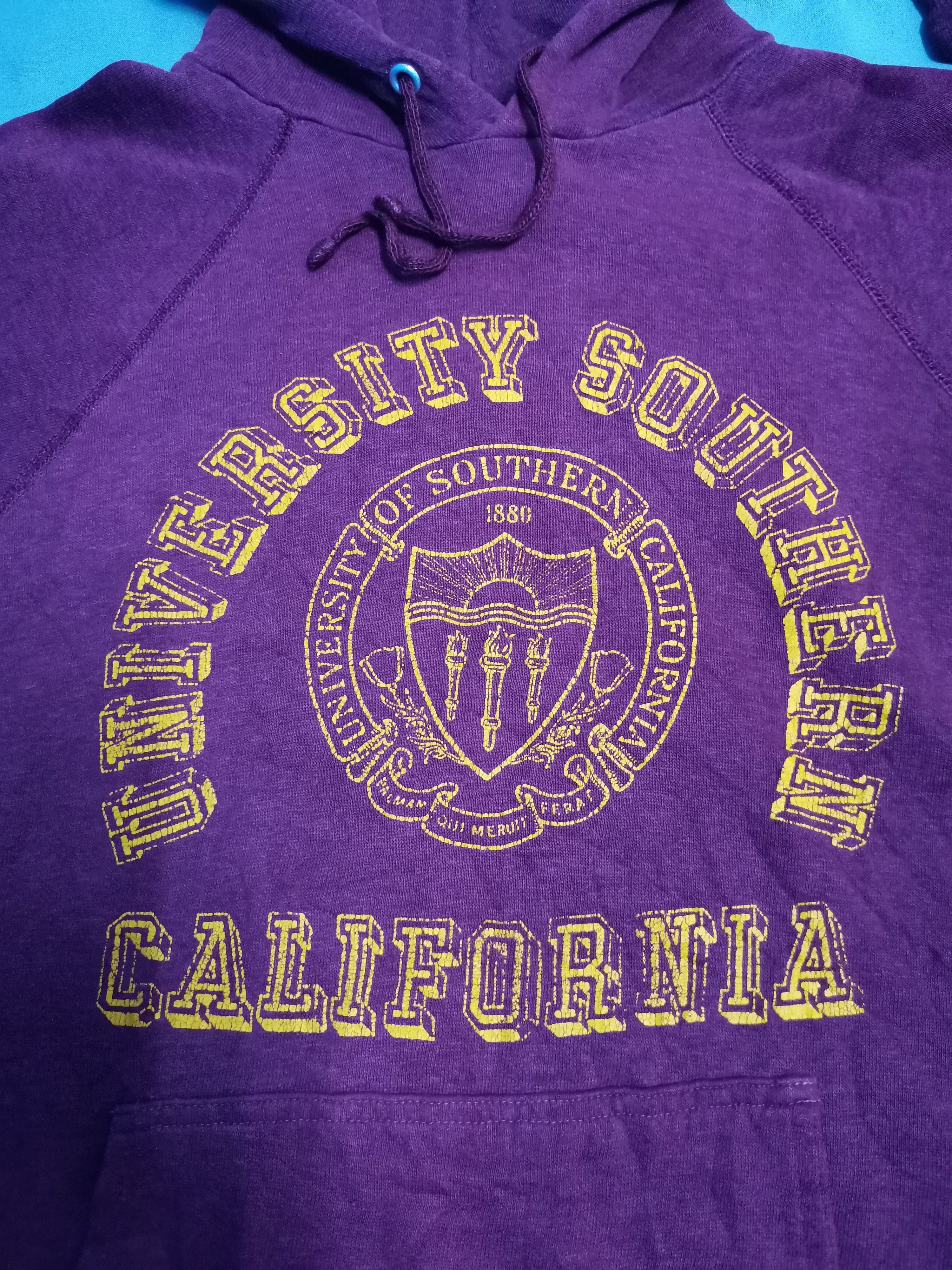 Russell Athletic Vintage University Southern California Hoodie Russell Size US L / EU 52-54 / 3 - 3 Thumbnail