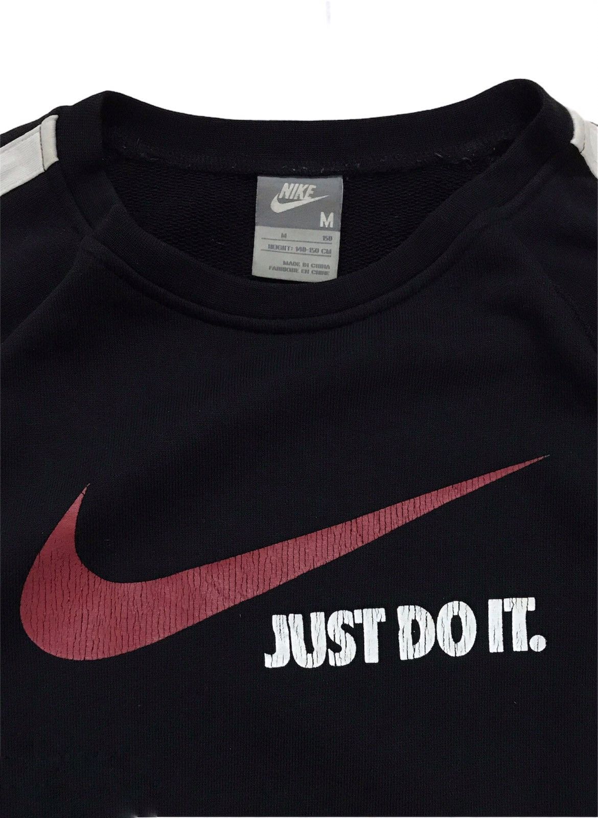 Nike × Vintage Vintage Nike Just Do It Swoosh Spell Out Sweatshirt Rare Size US M / EU 48-50 / 2 - 4 Thumbnail