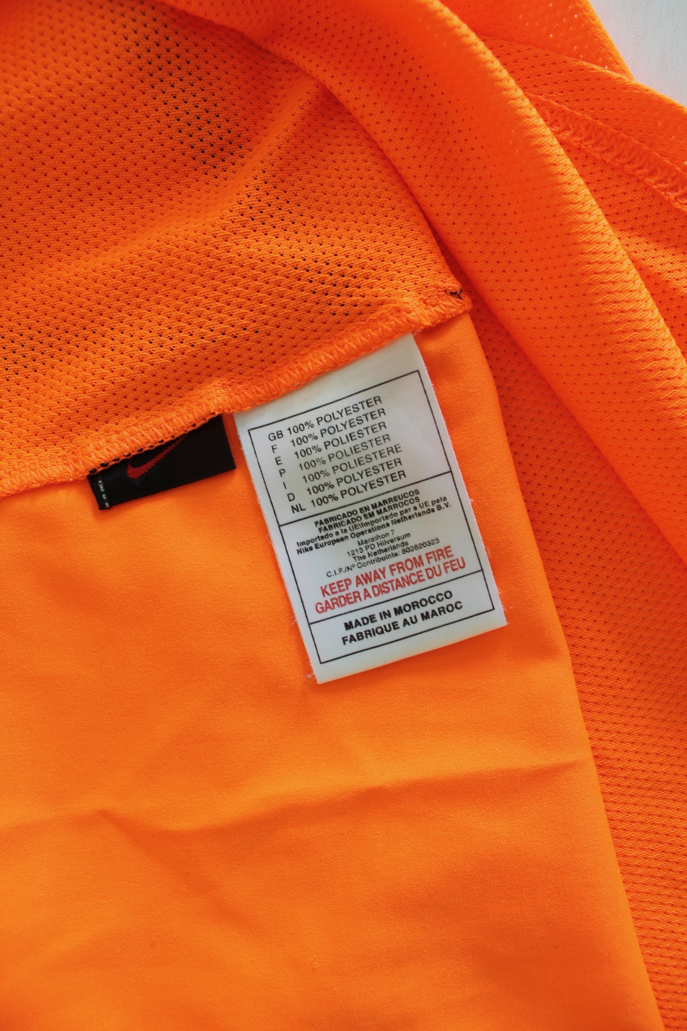 Nike 2002 2004 Nike Holland Netherlands Home Soccer Jersey Size US L / EU 52-54 / 3 - 11 Thumbnail