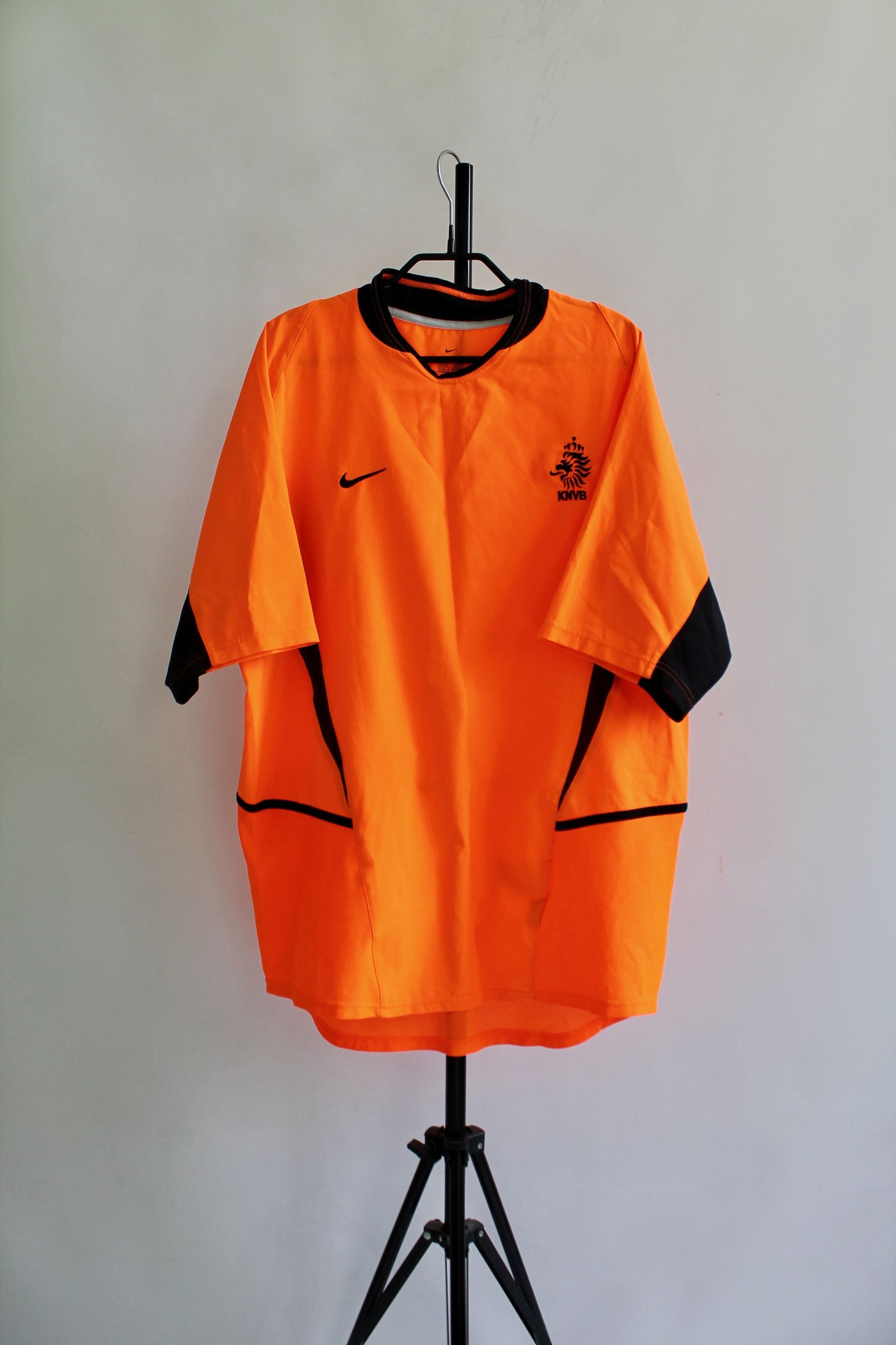 Nike 2002 2004 Nike Holland Netherlands Home Soccer Jersey Size US L / EU 52-54 / 3 - 1 Thumbnail