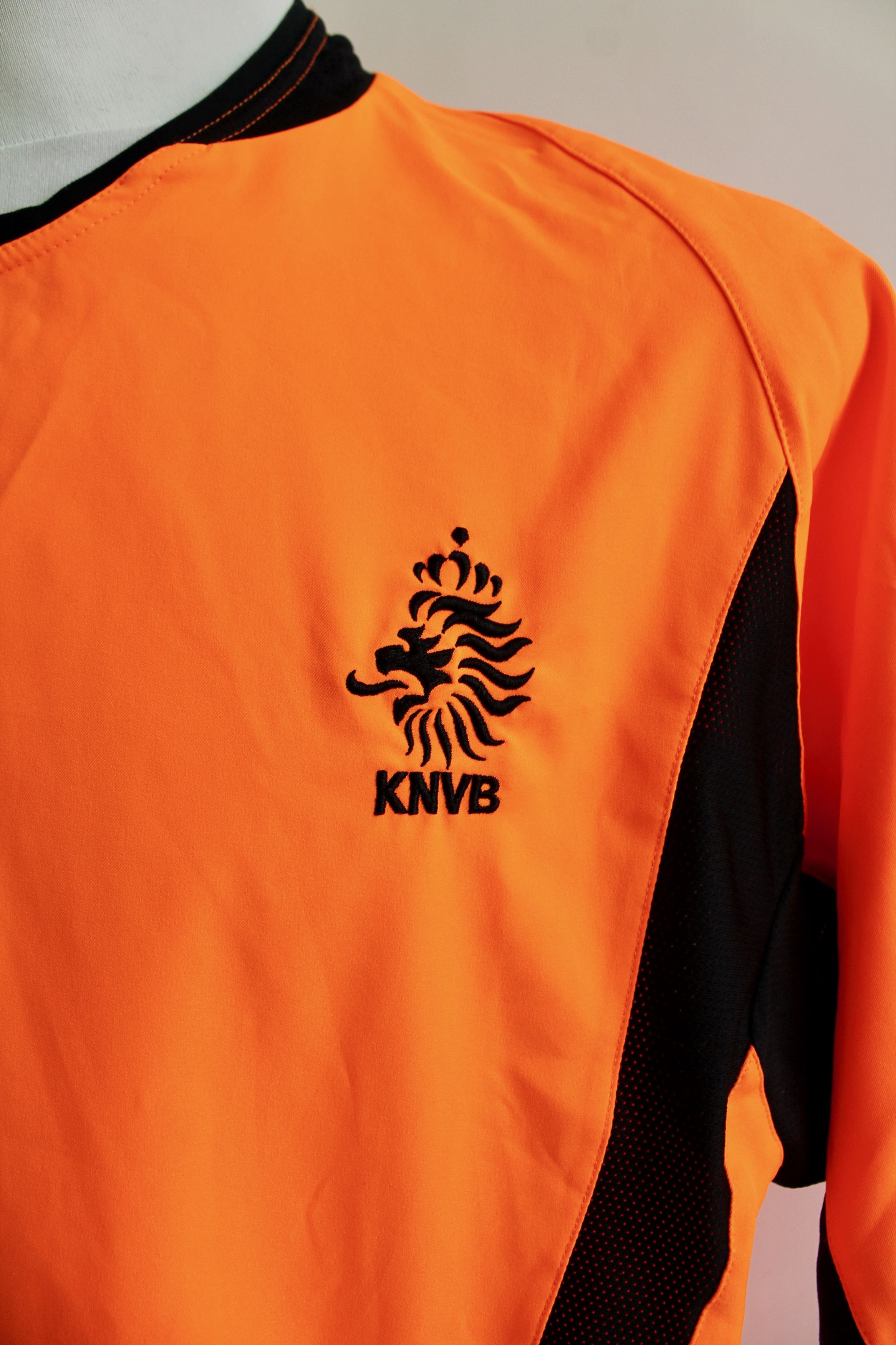 Nike 2002 2004 Nike Holland Netherlands Home Soccer Jersey Size US L / EU 52-54 / 3 - 4 Thumbnail