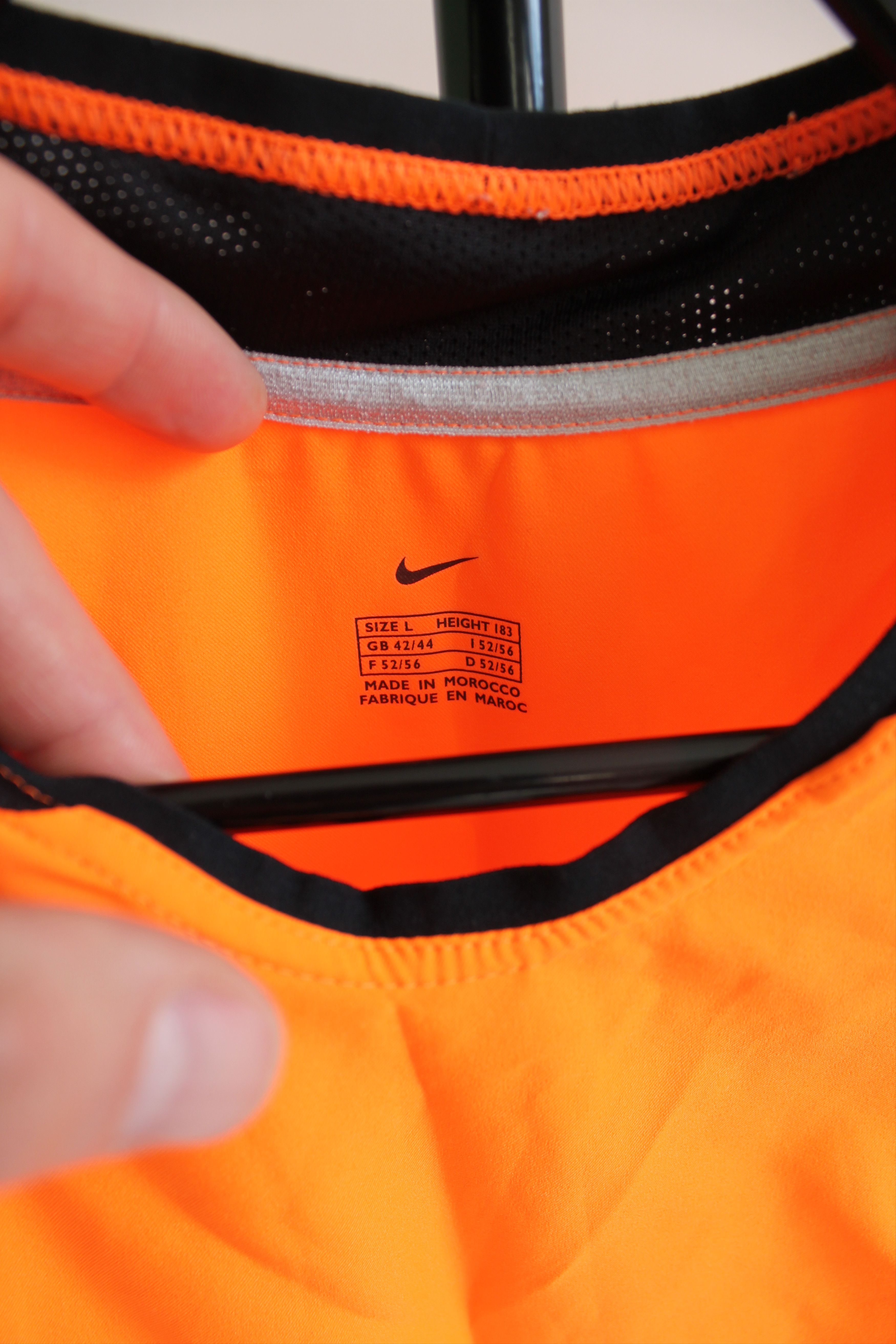 Nike 2002 2004 Nike Holland Netherlands Home Soccer Jersey Size US L / EU 52-54 / 3 - 8 Thumbnail