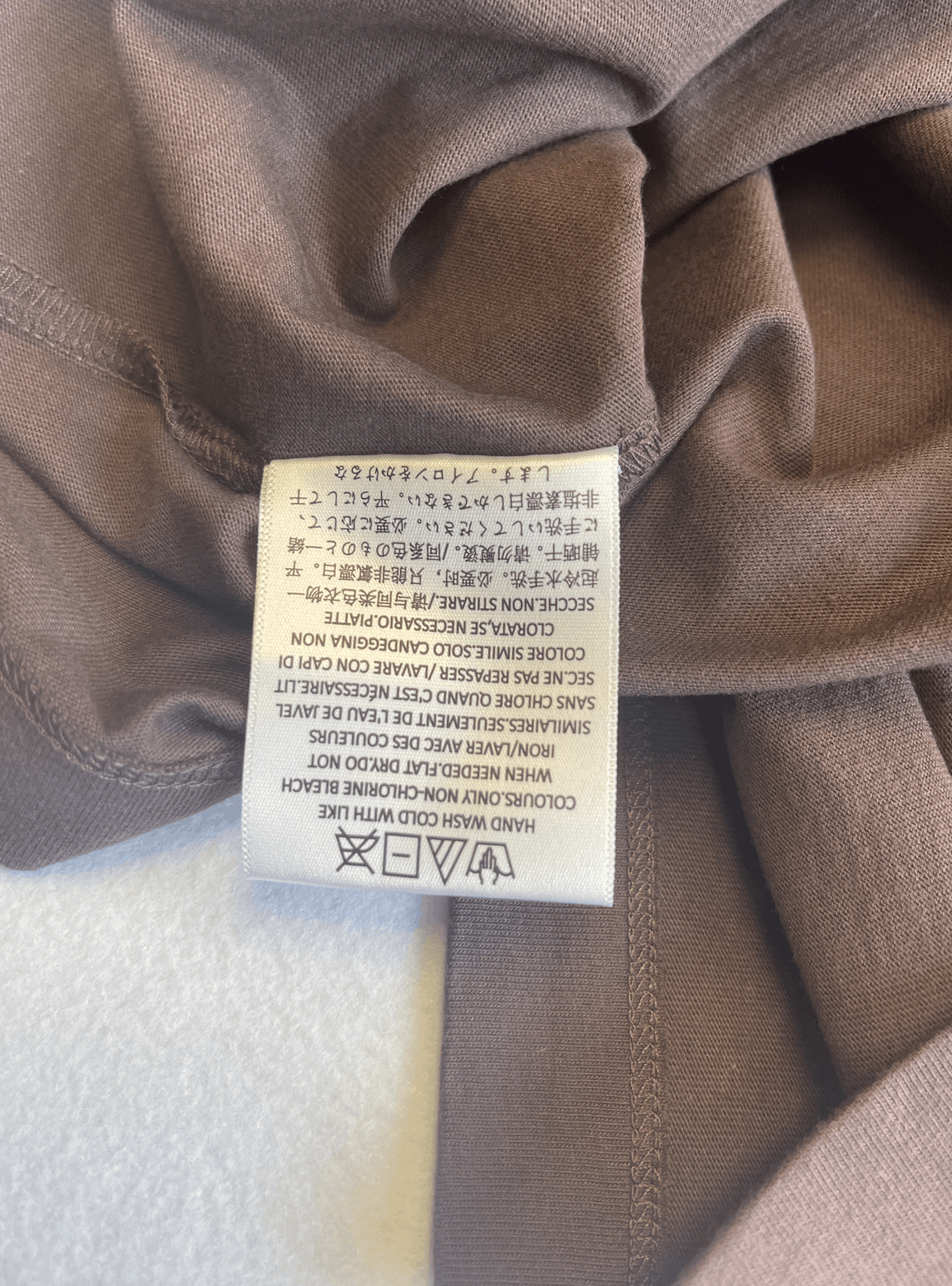 Fear of God 🔥 Fear of God Essentials T-shirt Color Plum Sz (XL) Size US XL / EU 56 / 4 - 9 Thumbnail