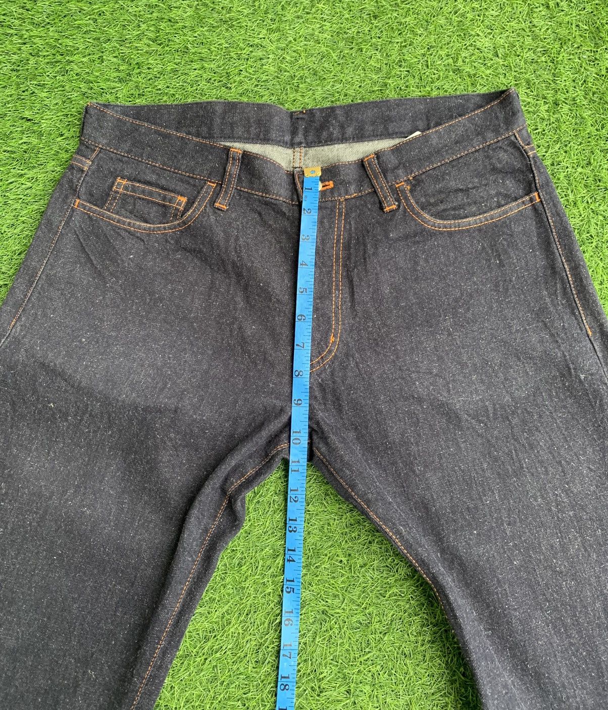 Comme des Garcons Homme Plus vintage AD2007 Dark Blue comme des cargon homme jeans Size US 34 / EU 50 - 12 Thumbnail
