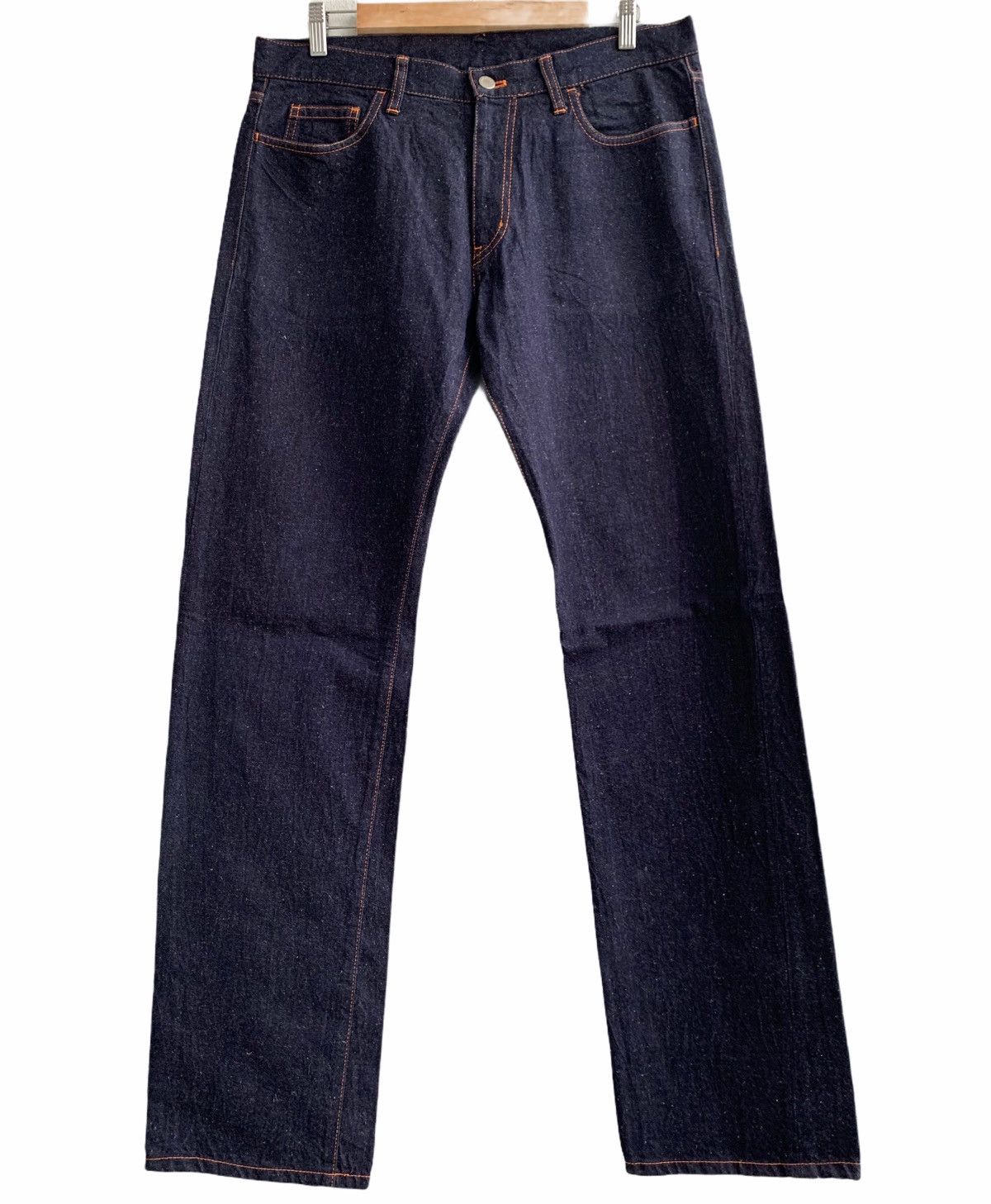 Comme des Garcons Homme Plus vintage AD2007 Dark Blue comme des cargon homme jeans Size US 34 / EU 50 - 1 Thumbnail