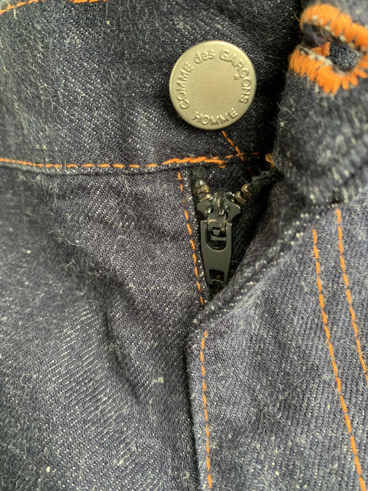Comme des Garcons Homme Plus vintage AD2007 Dark Blue comme des cargon homme jeans Size US 34 / EU 50 - 9 Thumbnail