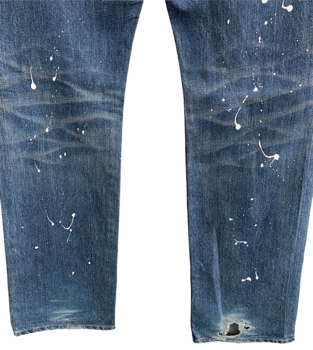 Takeo Kikuchi Takeo Kikuchi Japan Splattered Paint Denim Size US 32 / EU 48 - 6 Thumbnail