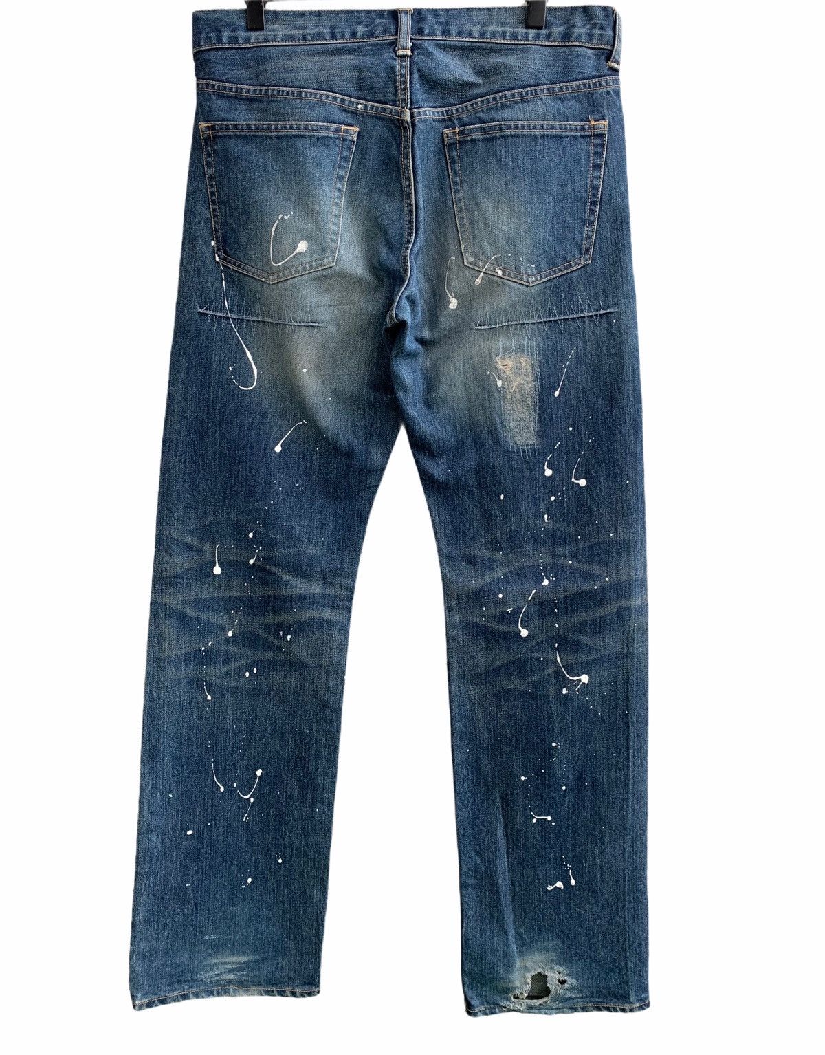 Takeo Kikuchi Takeo Kikuchi Japan Splattered Paint Denim Size US 32 / EU 48 - 2 Thumbnail