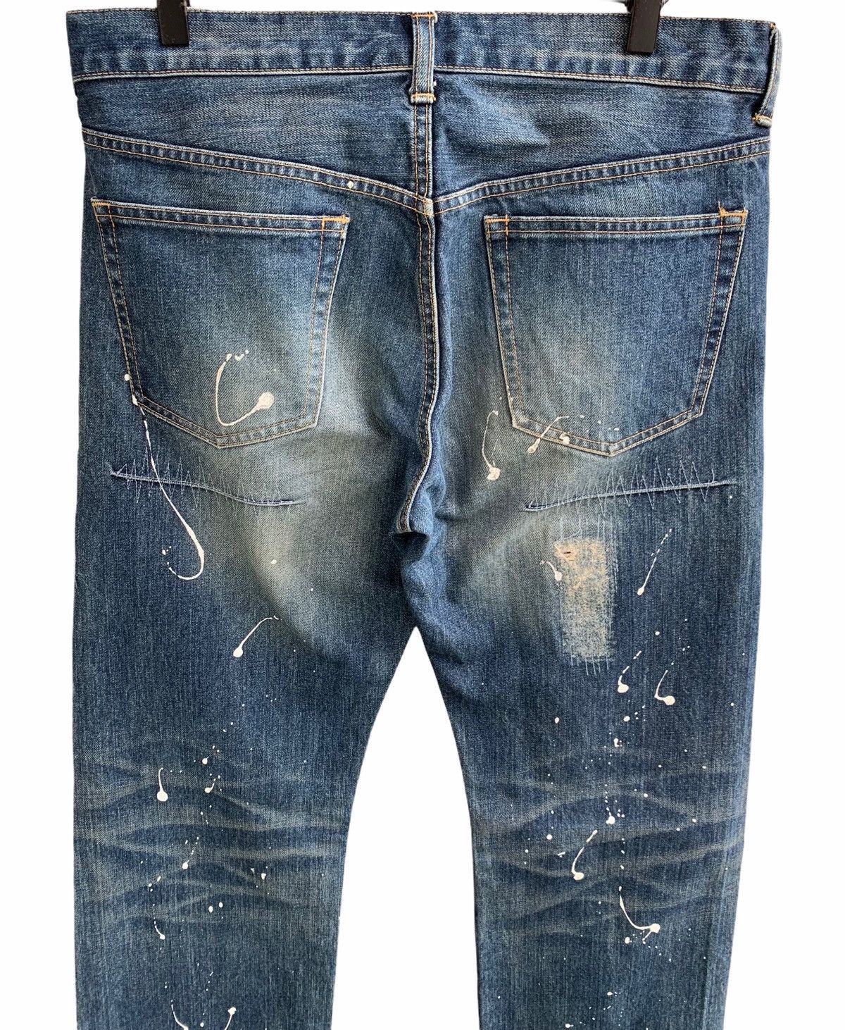 Takeo Kikuchi Takeo Kikuchi Japan Splattered Paint Denim Size US 32 / EU 48 - 4 Thumbnail