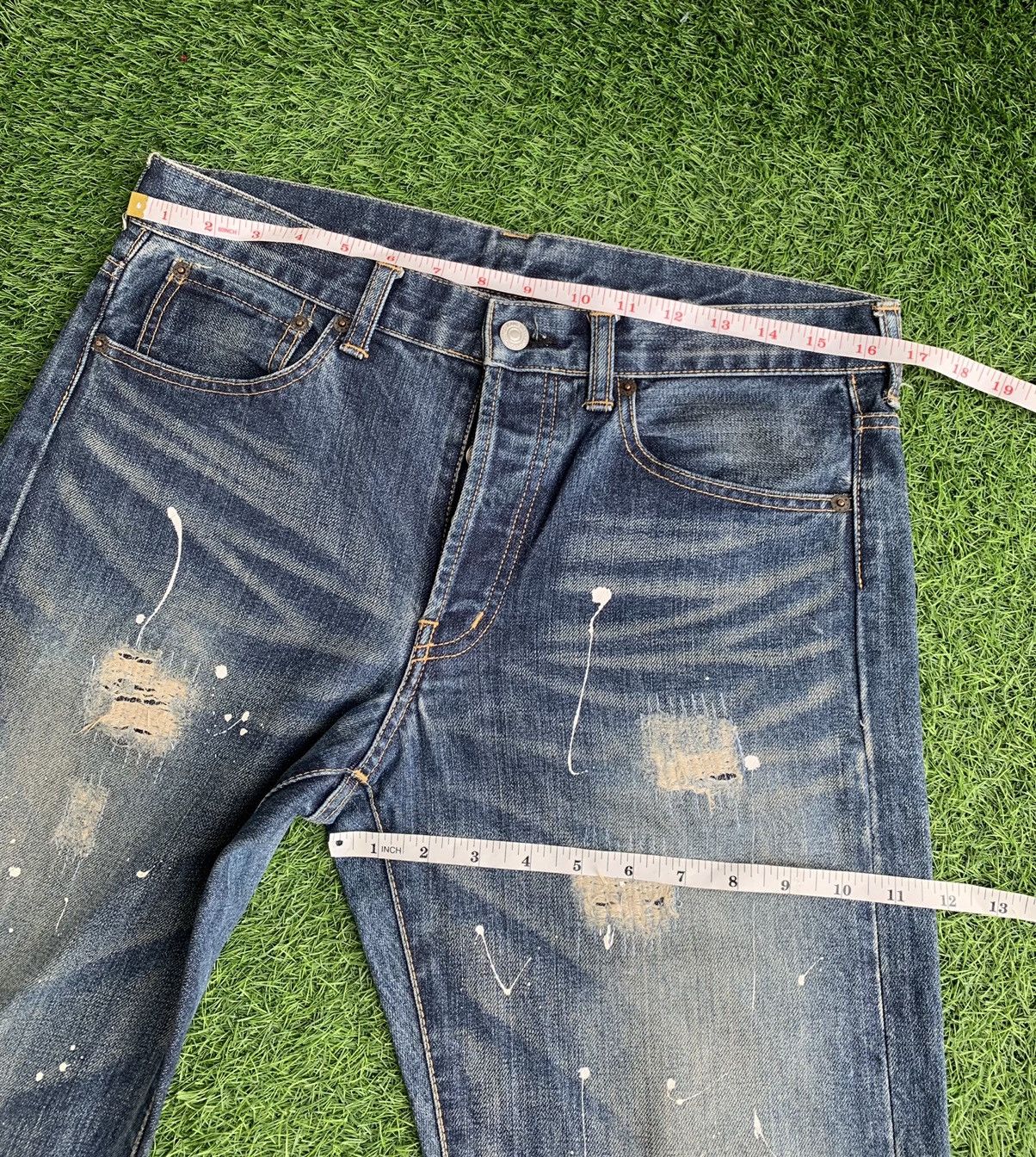 Takeo Kikuchi Takeo Kikuchi Japan Splattered Paint Denim Size US 32 / EU 48 - 13 Thumbnail