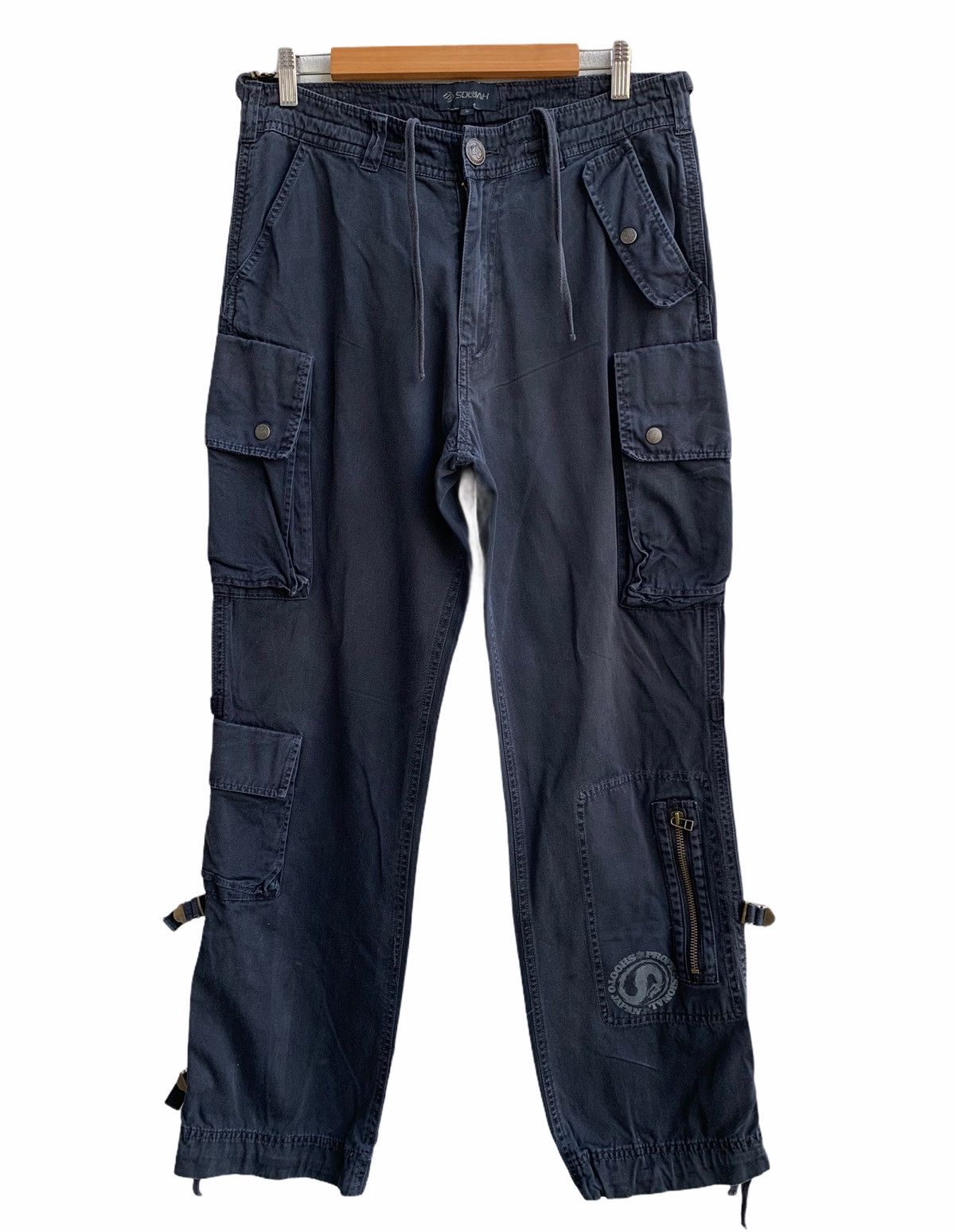 Japanese Brand Multiple Pocket Trouser Cargo SolJah pants Size US 32 / EU 48 - 1 Thumbnail