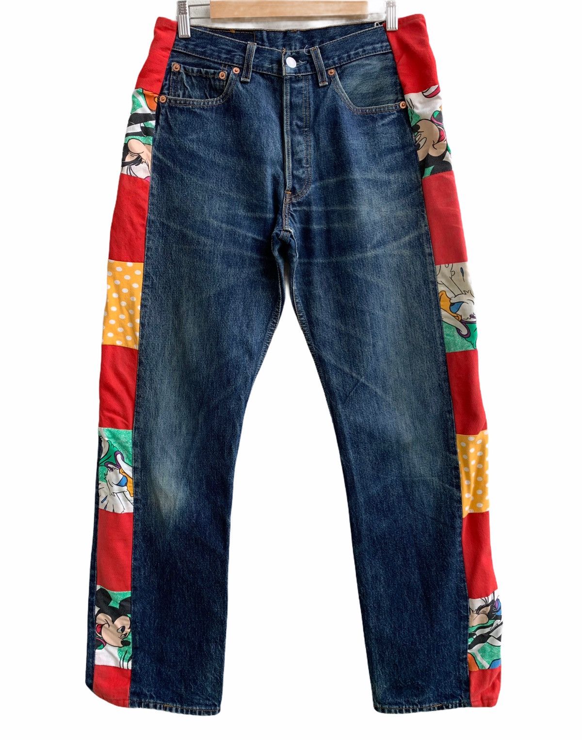 Levi's Vintage Levis Custom made micky&donaldduck Denim Size US 32 / EU 48 - 1 Thumbnail