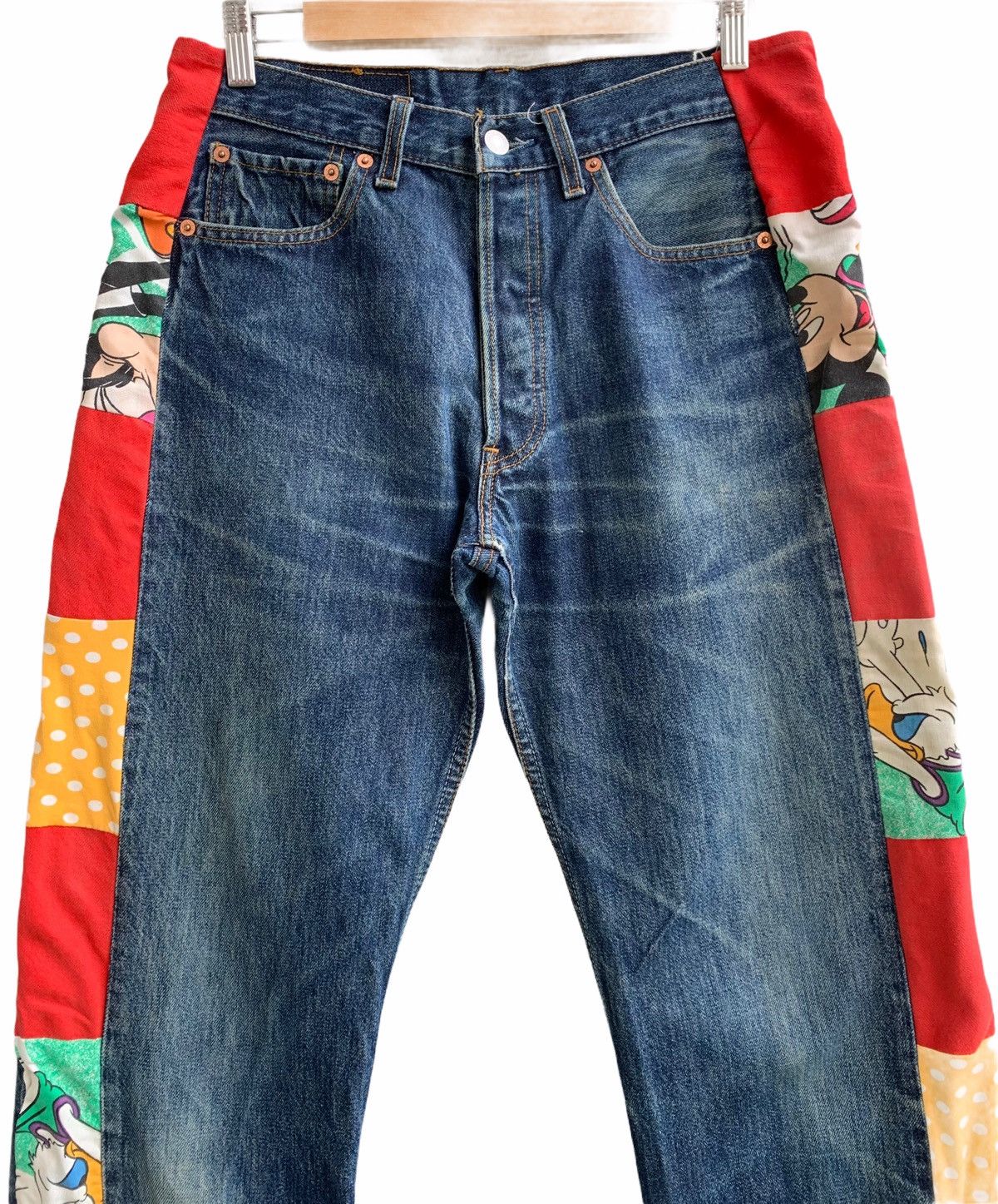 Levi's Vintage Levis Custom made micky&donaldduck Denim Size US 32 / EU 48 - 5 Thumbnail