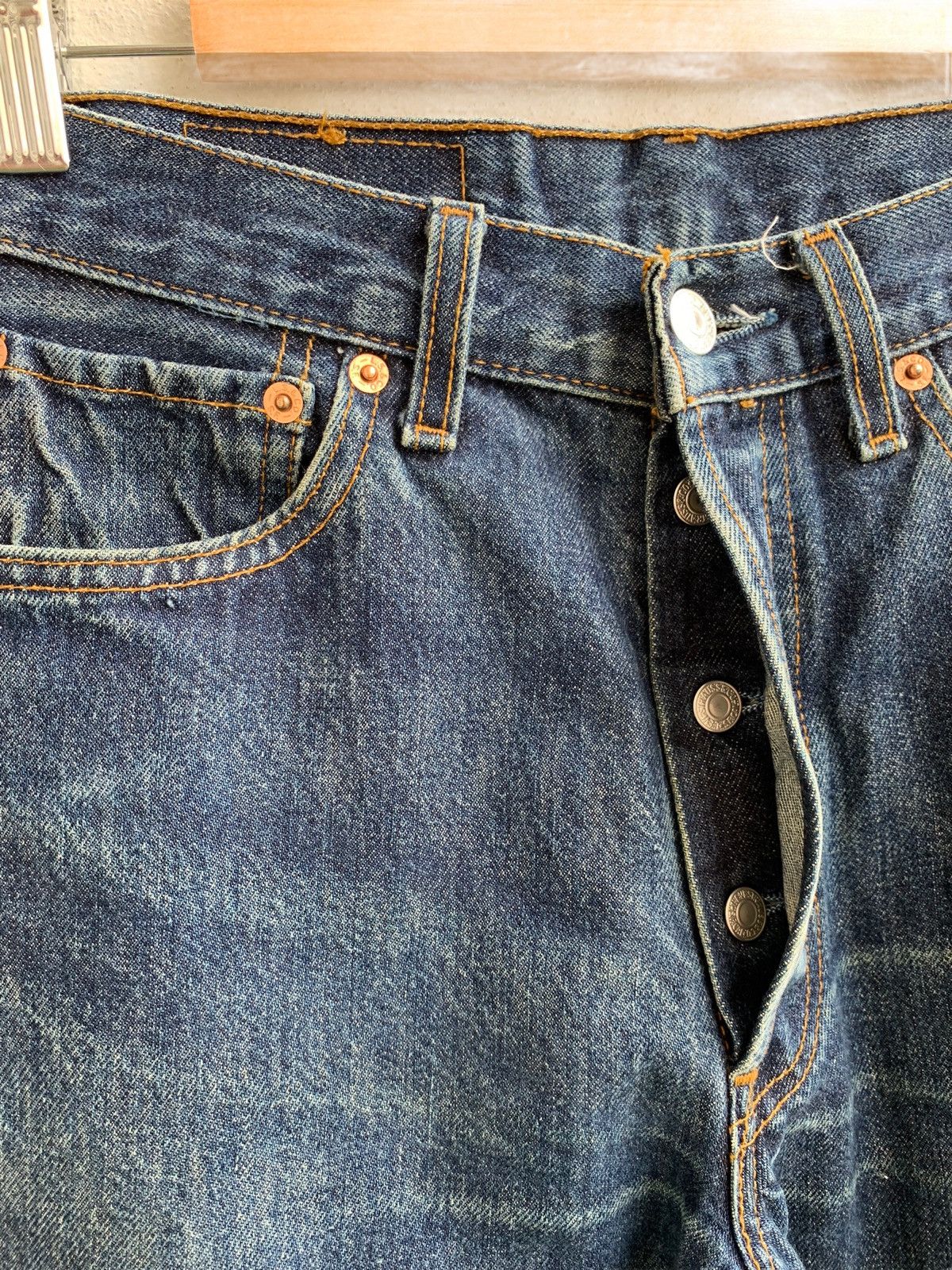 Levi's Vintage Levis Custom made micky&donaldduck Denim Size US 32 / EU 48 - 9 Thumbnail
