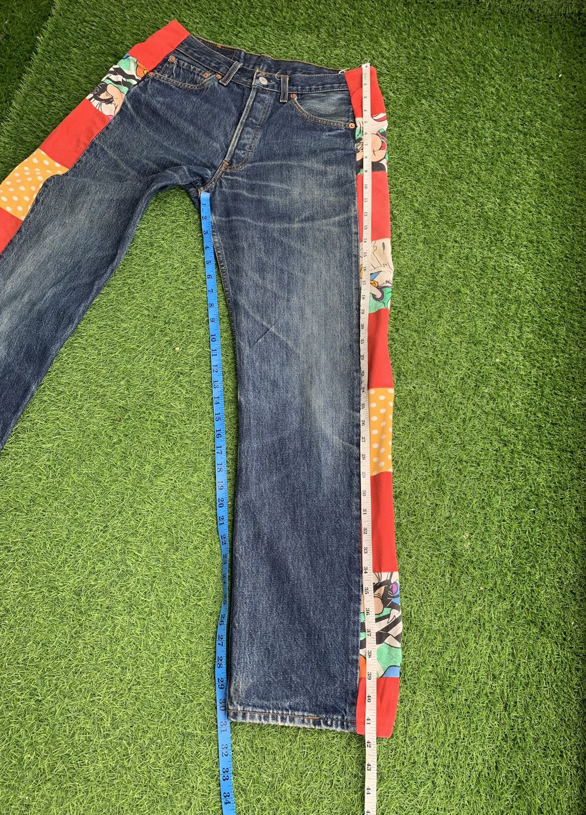 Levi's Vintage Levis Custom made micky&donaldduck Denim Size US 32 / EU 48 - 12 Thumbnail