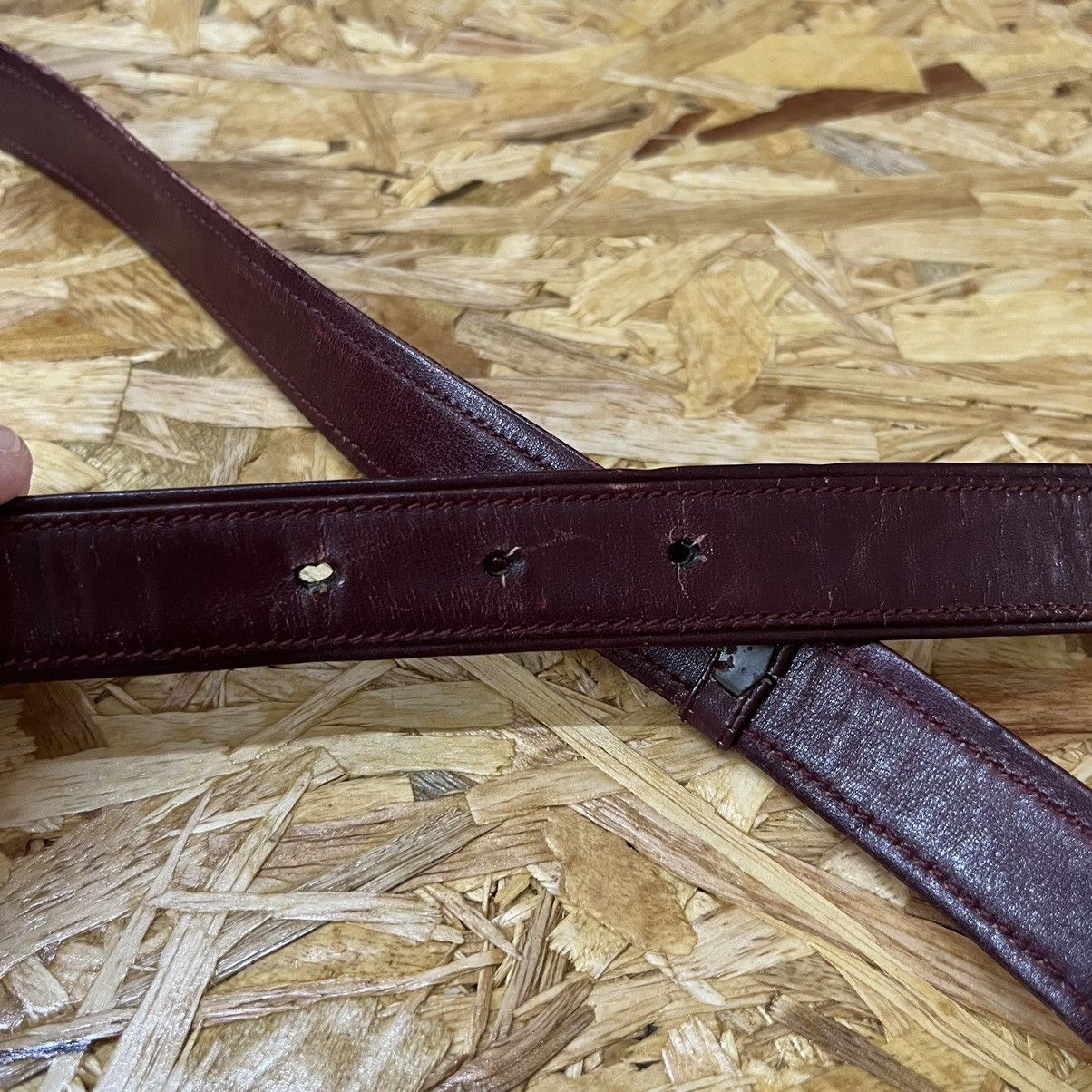 Gucci Vintage 80s Gucci Belt Size ONE SIZE - 9 Thumbnail