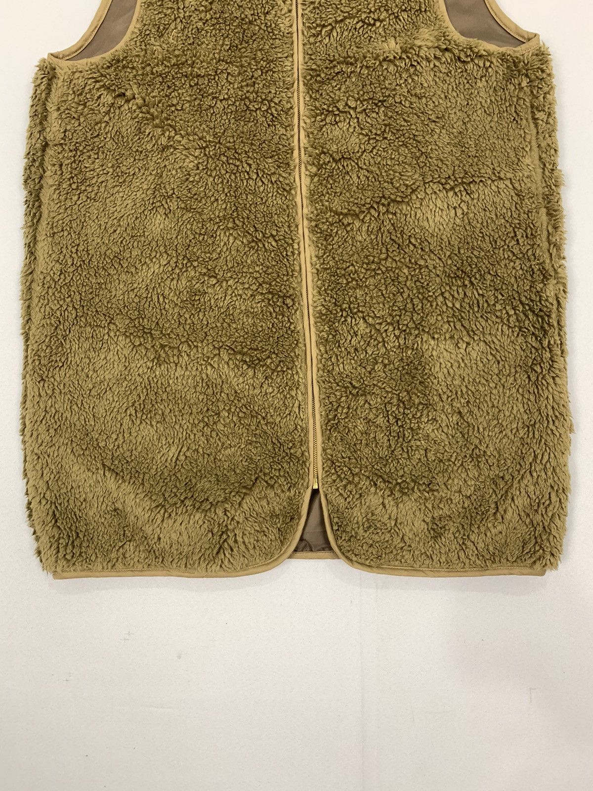 Japanese Brand SLOBEINA Sherpa Sheepskin Fur Fleece Ski Winter Vest Jacket Size US M / EU 48-50 / 2 - 5 Thumbnail