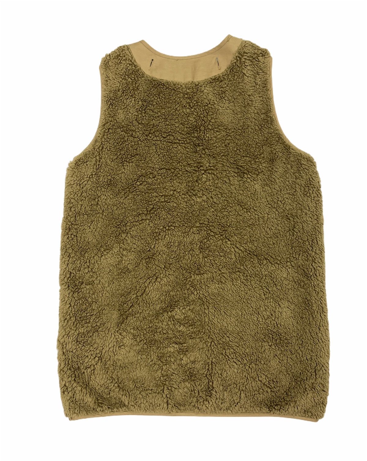Japanese Brand SLOBEINA Sherpa Sheepskin Fur Fleece Ski Winter Vest Jacket Size US M / EU 48-50 / 2 - 2 Thumbnail