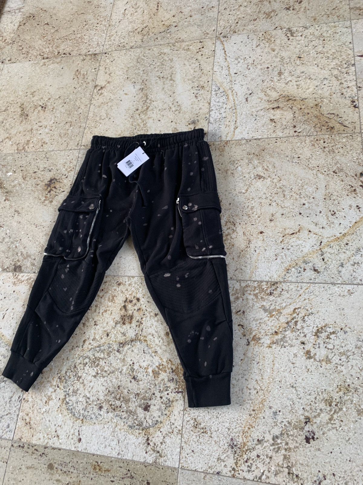 Faith Connexion Cargo Jogging Pants in Black Size US 30 / EU 46 - 5 Thumbnail