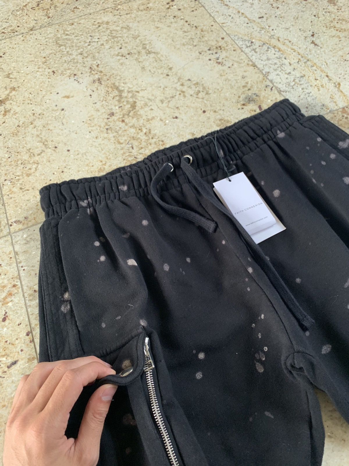 Faith Connexion Cargo Jogging Pants in Black Size US 30 / EU 46 - 3 Thumbnail