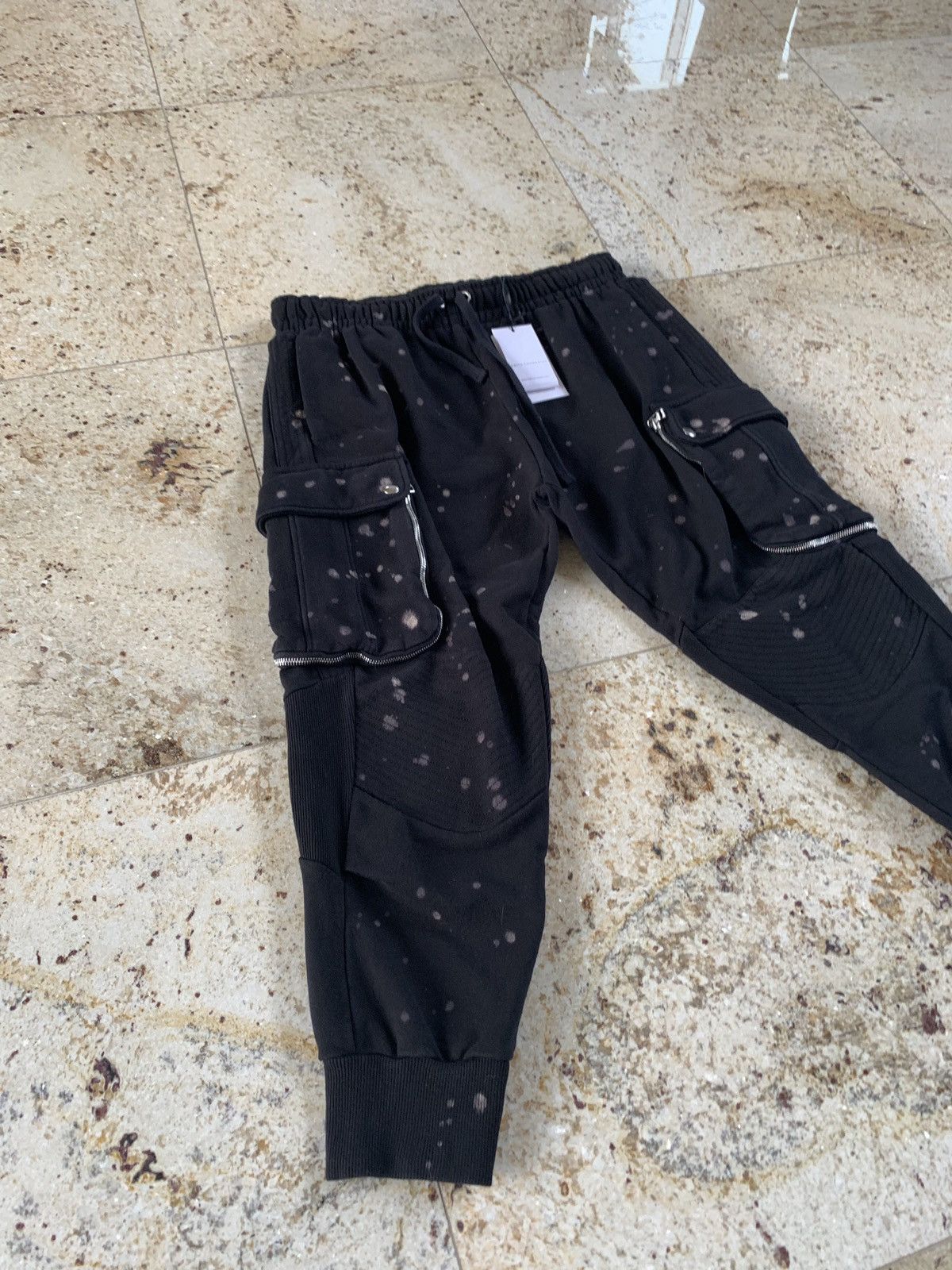 Faith Connexion Cargo Jogging Pants in Black Size US 30 / EU 46 - 2 Thumbnail