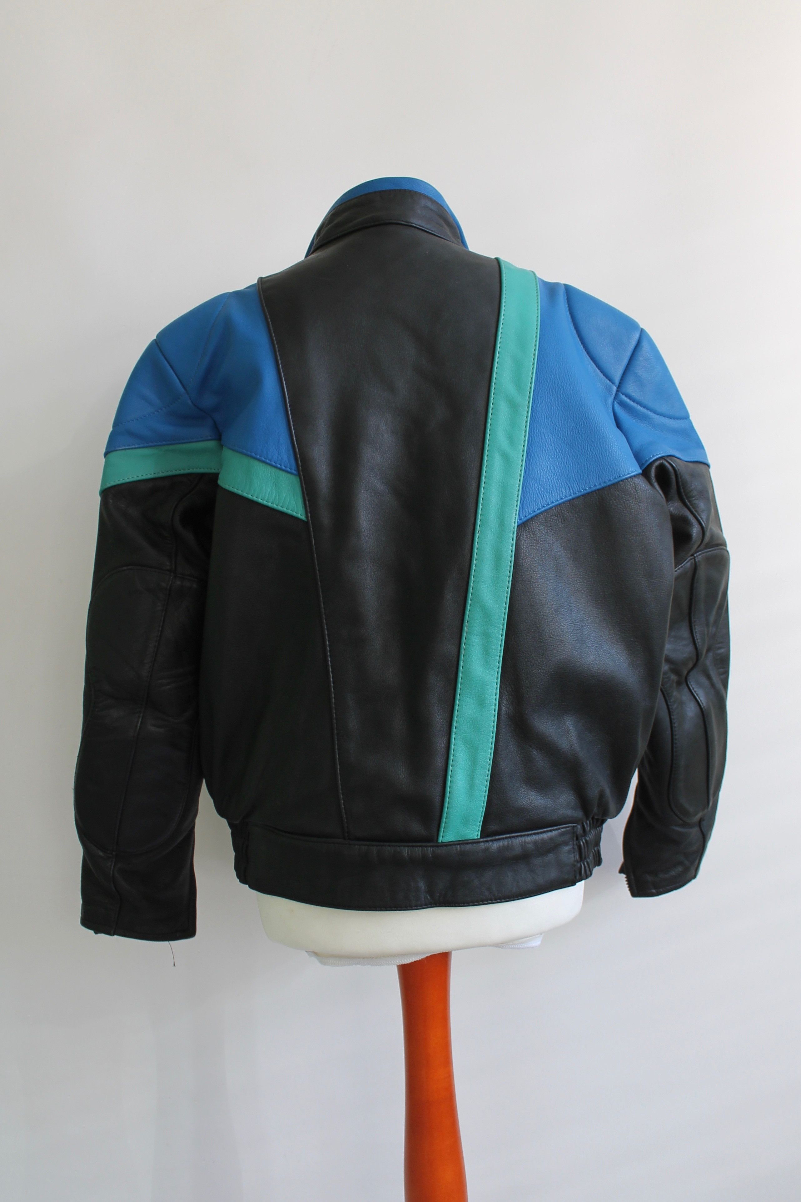 Other MQP Vintage Biker Leather Jacket Motorsport Size S / US 4 / IT 40 - 7 Thumbnail