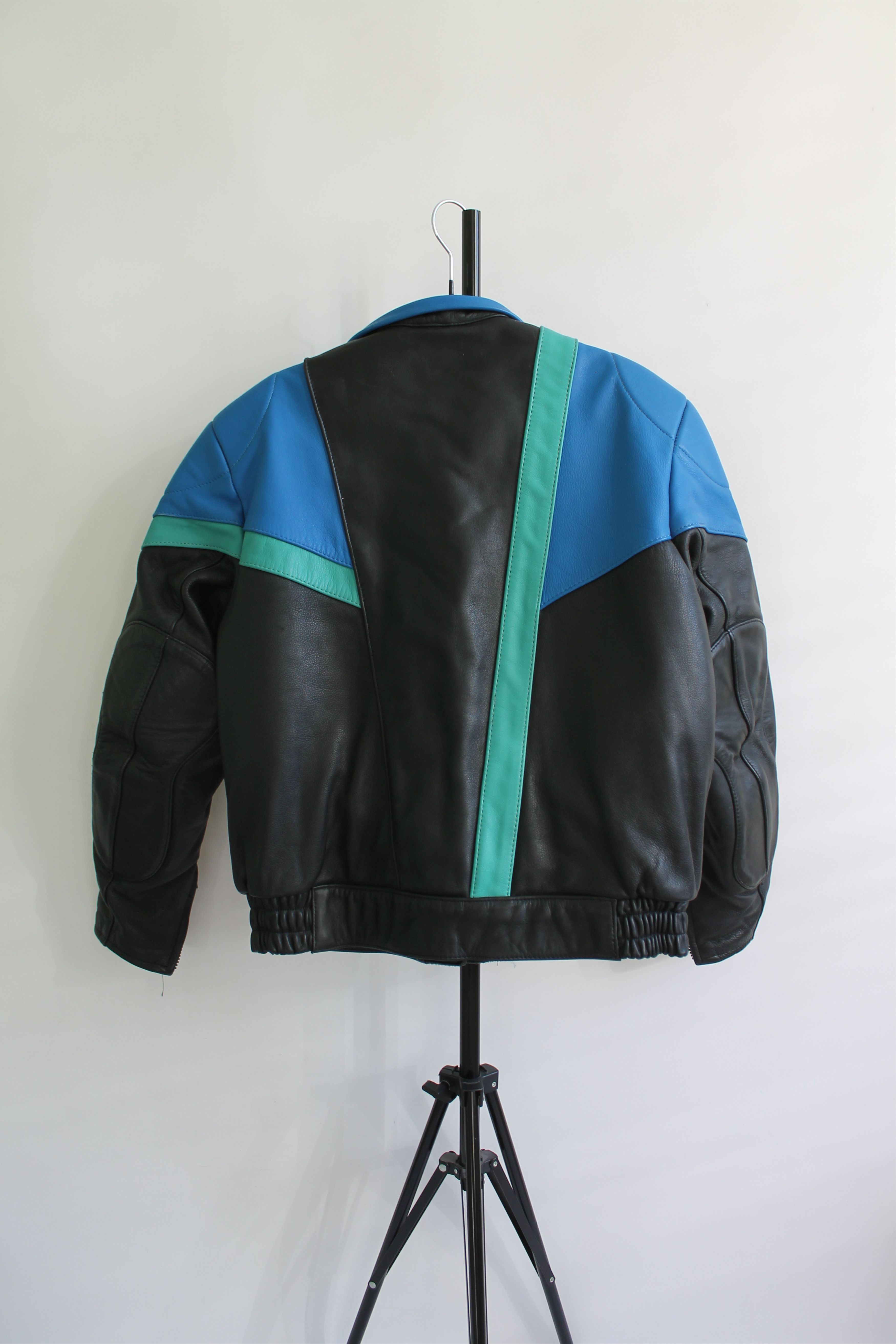 Other MQP Vintage Biker Leather Jacket Motorsport Size S / US 4 / IT 40 - 9 Thumbnail