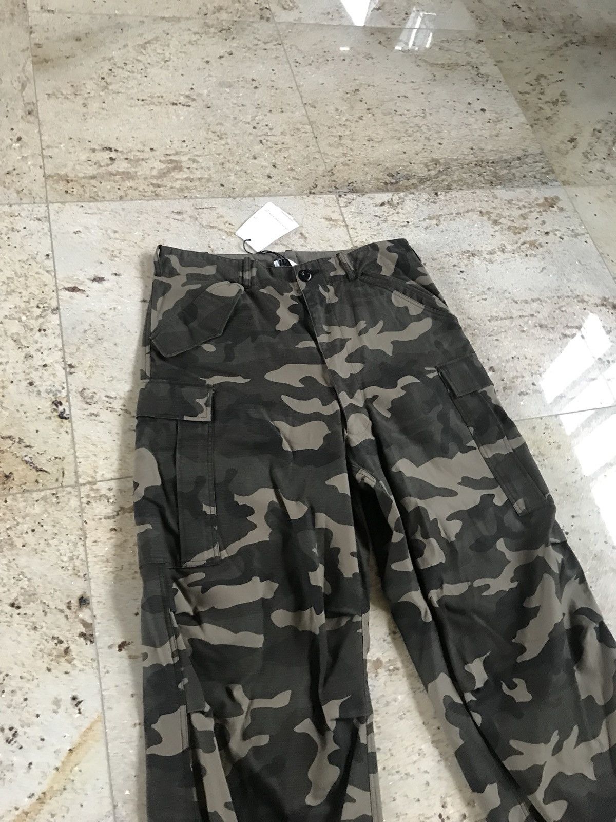 Faith Connexion Army Khaki Drawstring Hem Pants Size US 30 / EU 46 - 7 Thumbnail