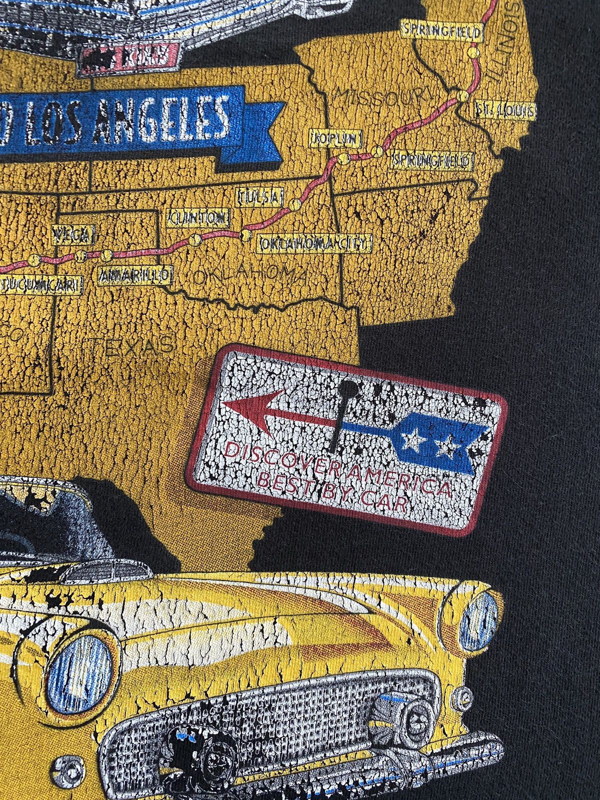 Vintage Vintage Y2K’s Route 66 Tee Size US L / EU 52-54 / 3 - 5 Thumbnail