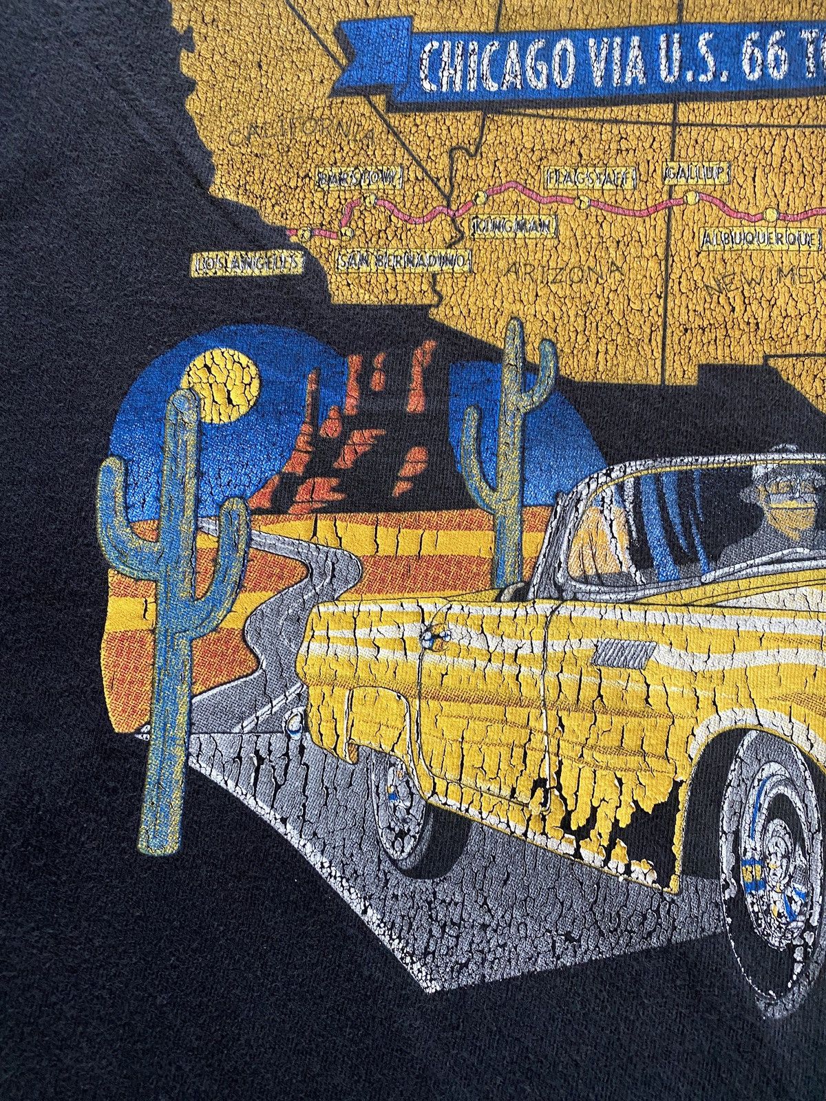 Vintage Vintage Y2K’s Route 66 Tee Size US L / EU 52-54 / 3 - 8 Thumbnail