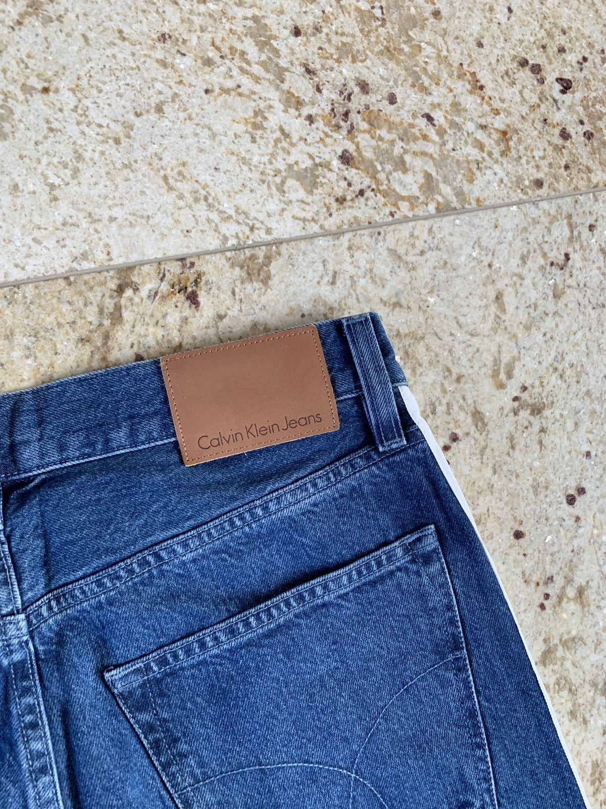 Calvin Klein A$AP x Calvin Blue High Waisted Denim Size US 29 - 14 Thumbnail