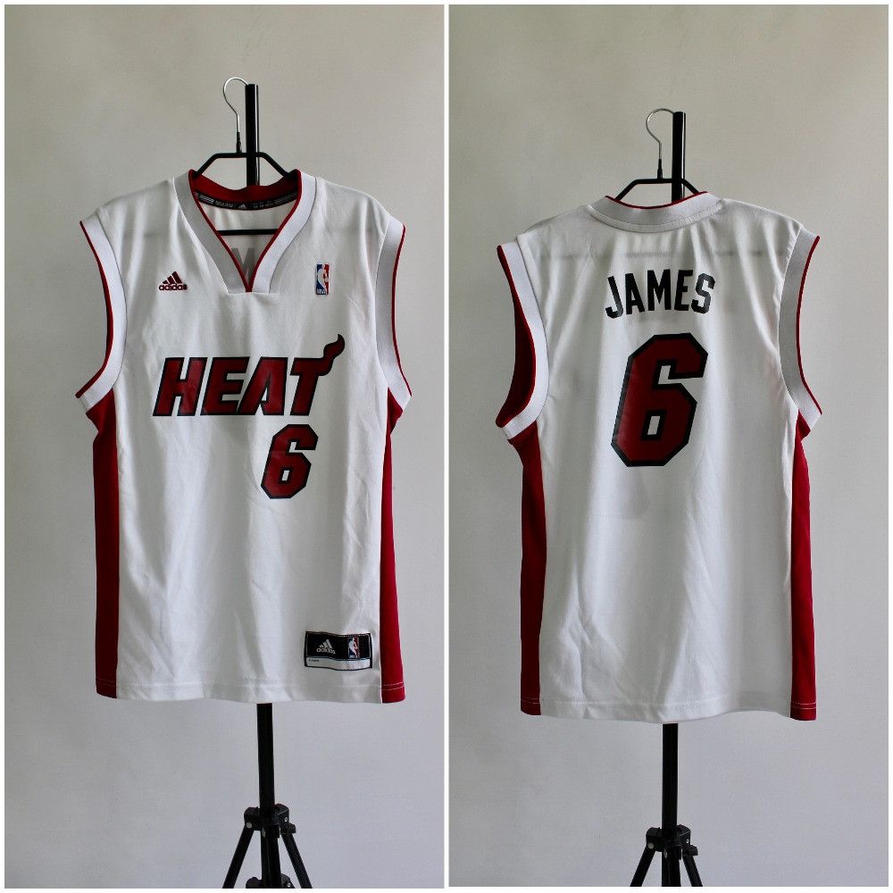 Lebron james heat jersey online