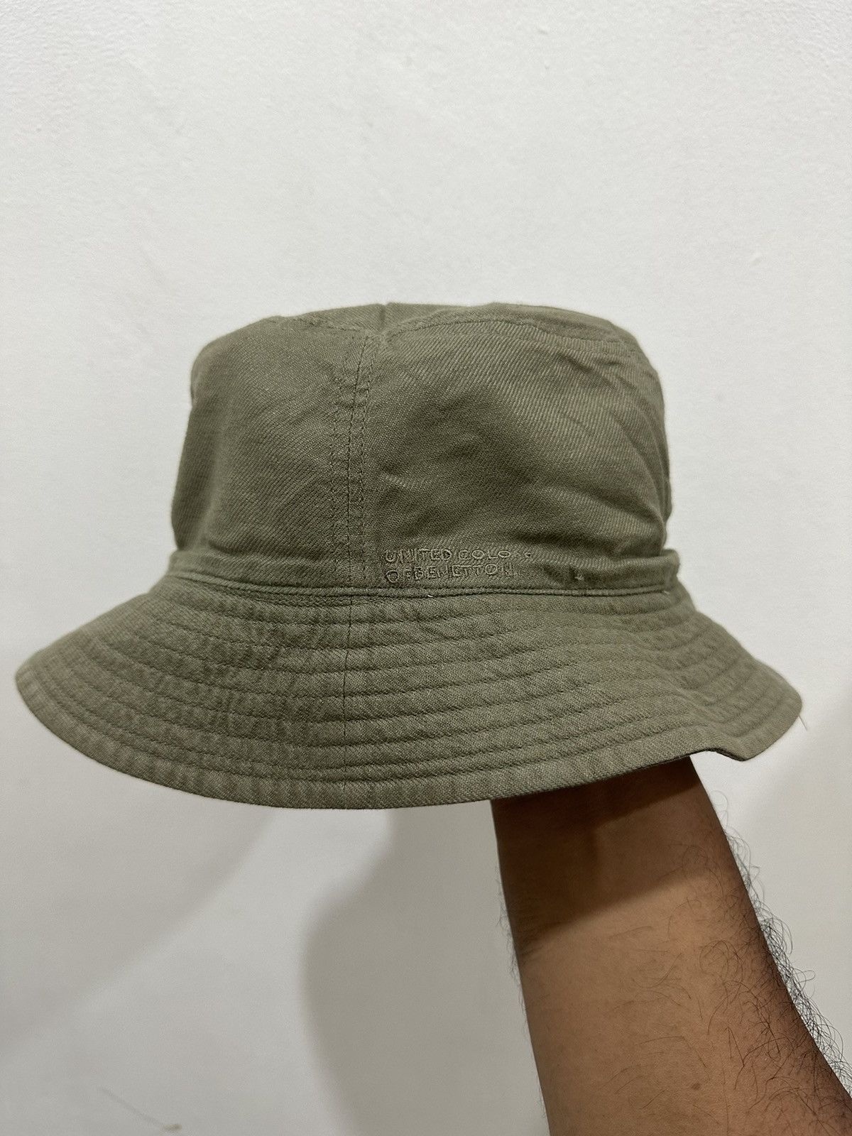 Benetton VTG Reversible Benetton Bucket Hat Size ONE SIZE - 6 Thumbnail