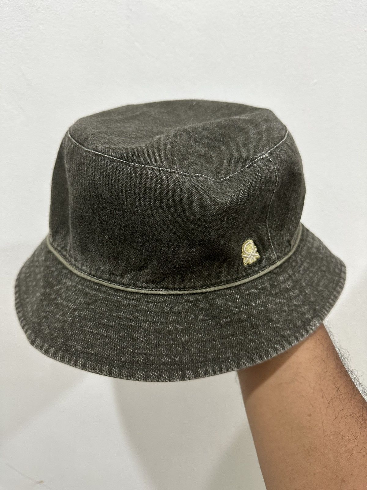 Benetton VTG Reversible Benetton Bucket Hat Size ONE SIZE - 2 Thumbnail