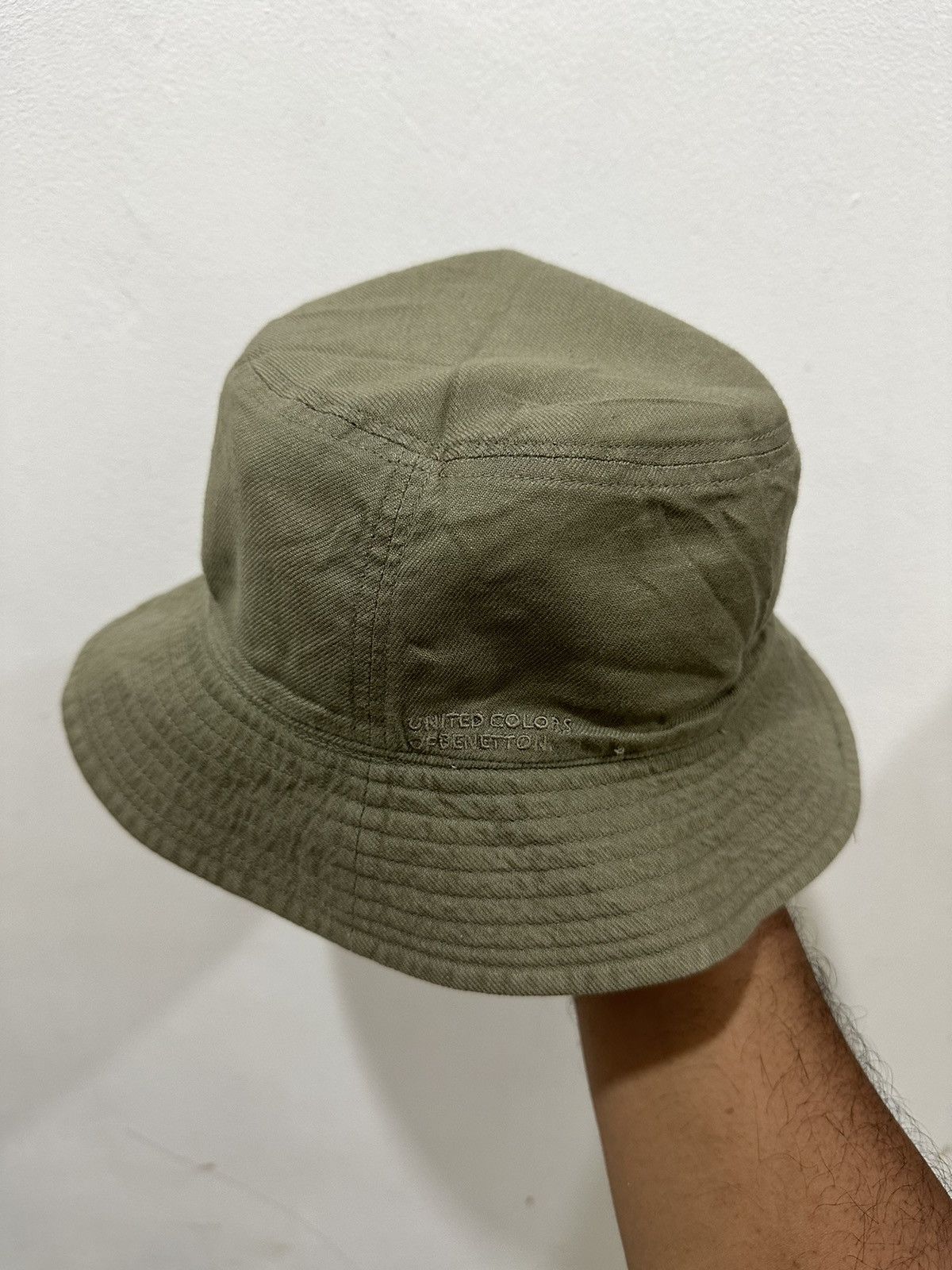 Benetton VTG Reversible Benetton Bucket Hat Size ONE SIZE - 7 Thumbnail