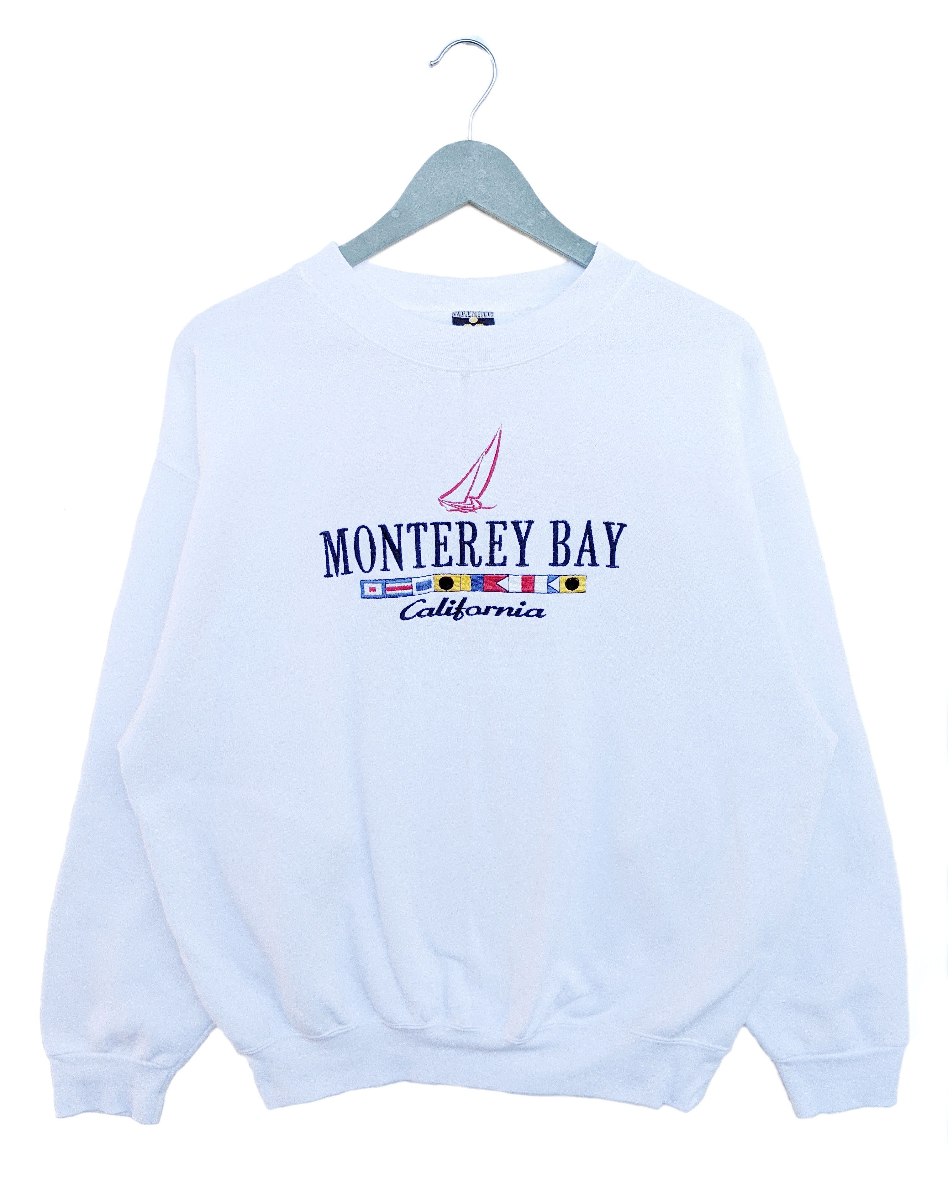 Vintage Vintage 90s Monterey Nay California Sweatshirt/Size L Size US L / EU 52-54 / 3 - 1 Thumbnail