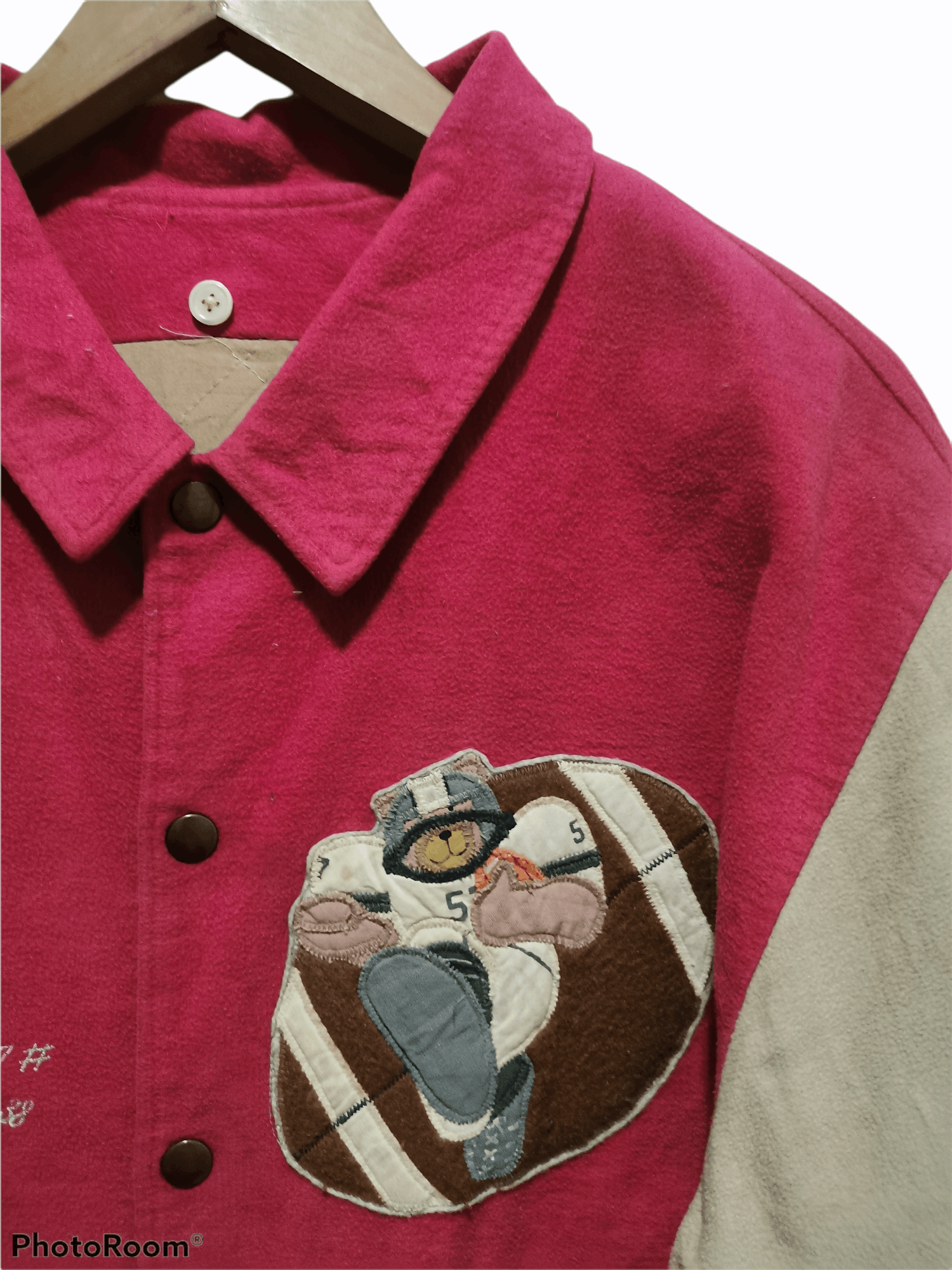 Japanese Brand Vintage The Box Bear Varsity Jacket Size US L / EU 52-54 / 3 - 7 Thumbnail