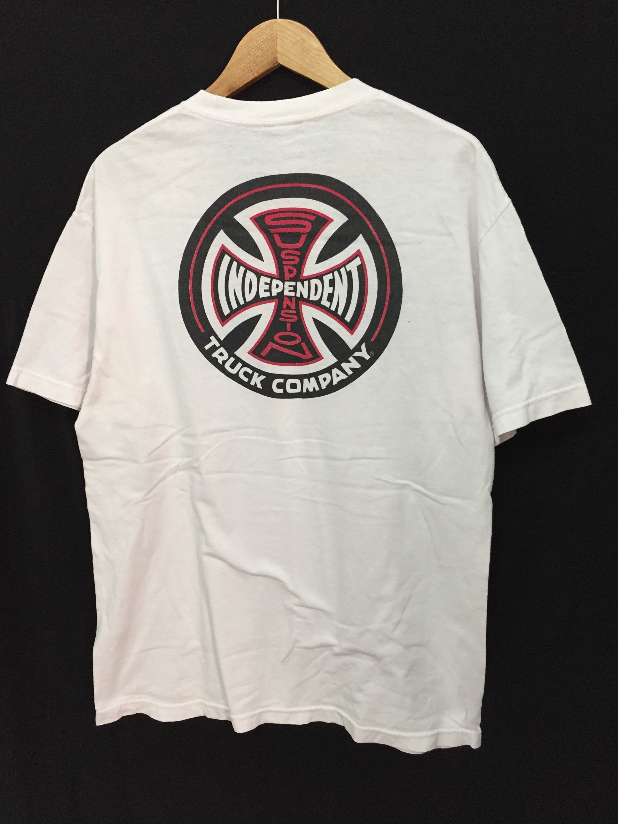 Independent Truck Co. × Vintage Vtg INDEPENDENT Skate tee Size US L / EU 52-54 / 3 - 1 Thumbnail