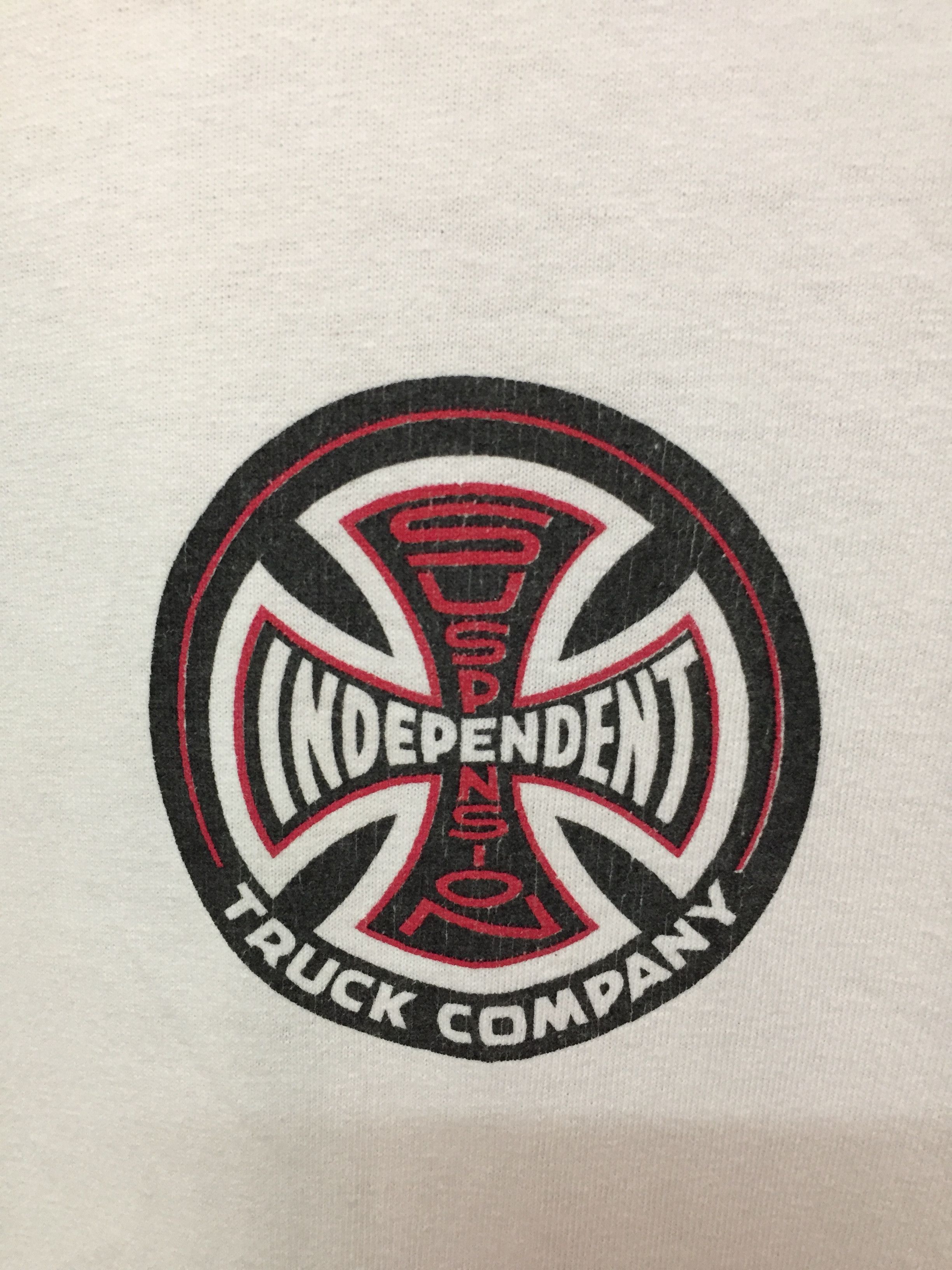 Independent Truck Co. × Vintage Vtg INDEPENDENT Skate tee Size US L / EU 52-54 / 3 - 5 Thumbnail