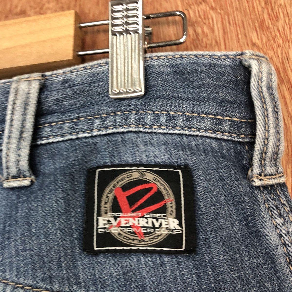 Japanese Brand DLL Evenriver faded multipocket Blue Denim Jeans Pants #1863 Size US 30 / EU 46 - 14 Thumbnail