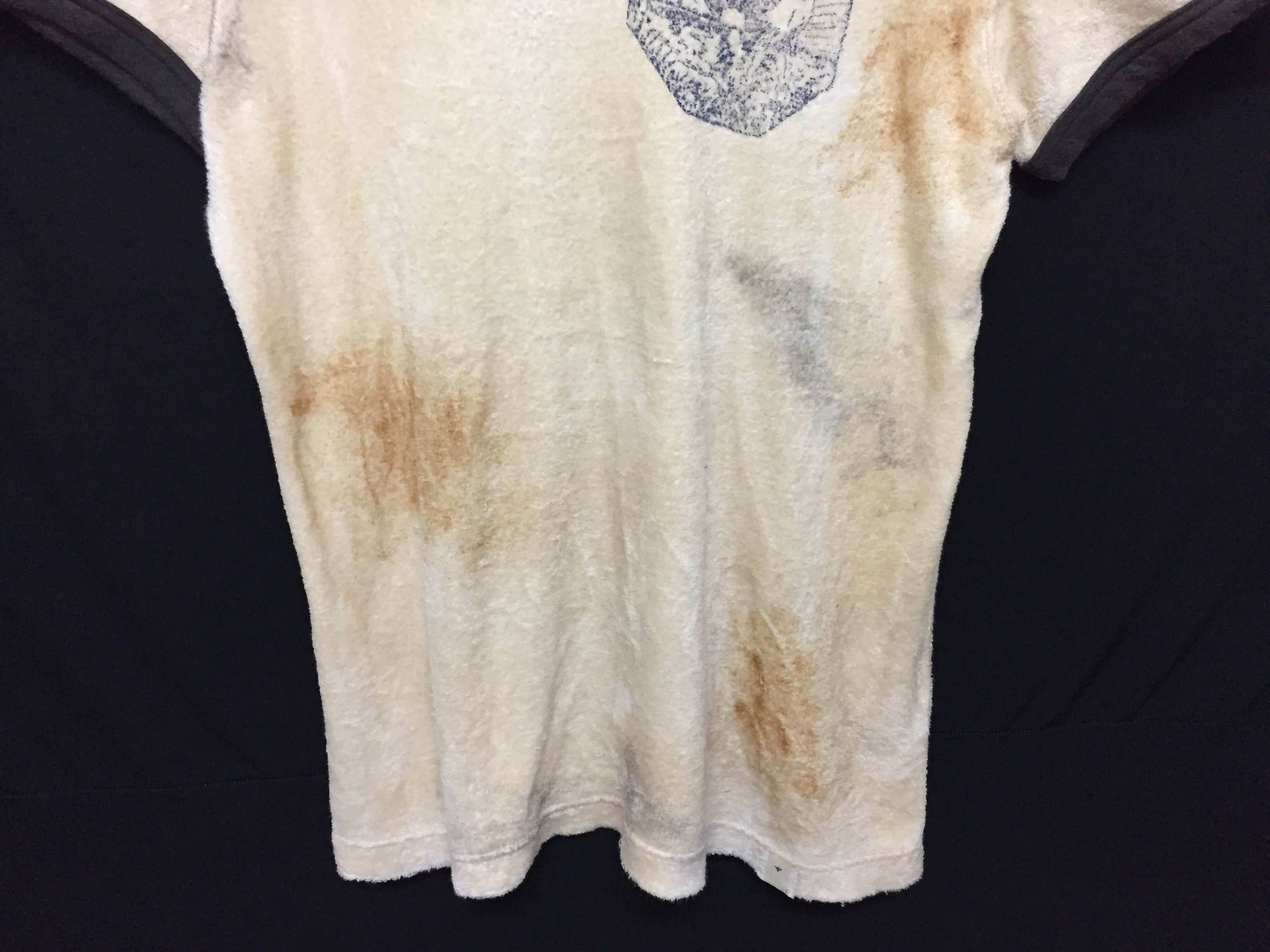 Kiminori Morishita KIMINORI MORISHITA Damage rusty ring tee Size US M / EU 48-50 / 2 - 4 Thumbnail