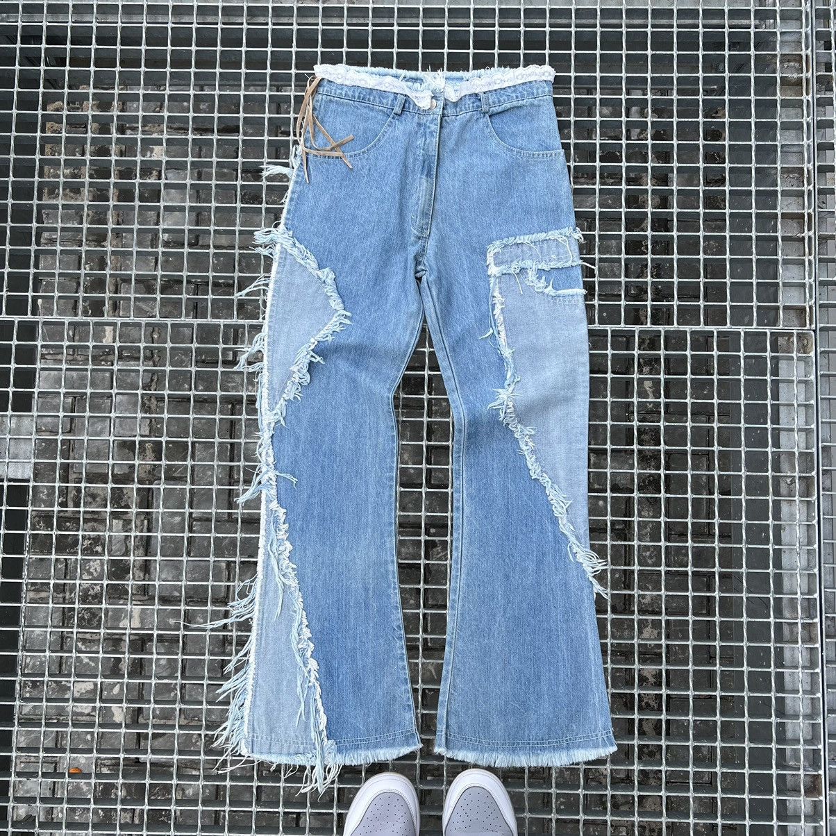 image of Avant Garde x Vintage Denim Jeans in Blue, Women's (Size 24)