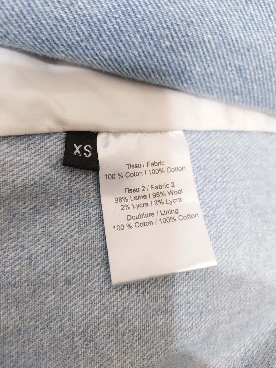 Y/Project *New* SS16 FW15 AW15 Runway Denim Oversized Trench Belt Coat Size US XS / EU 42 / 0 - 5 Thumbnail
